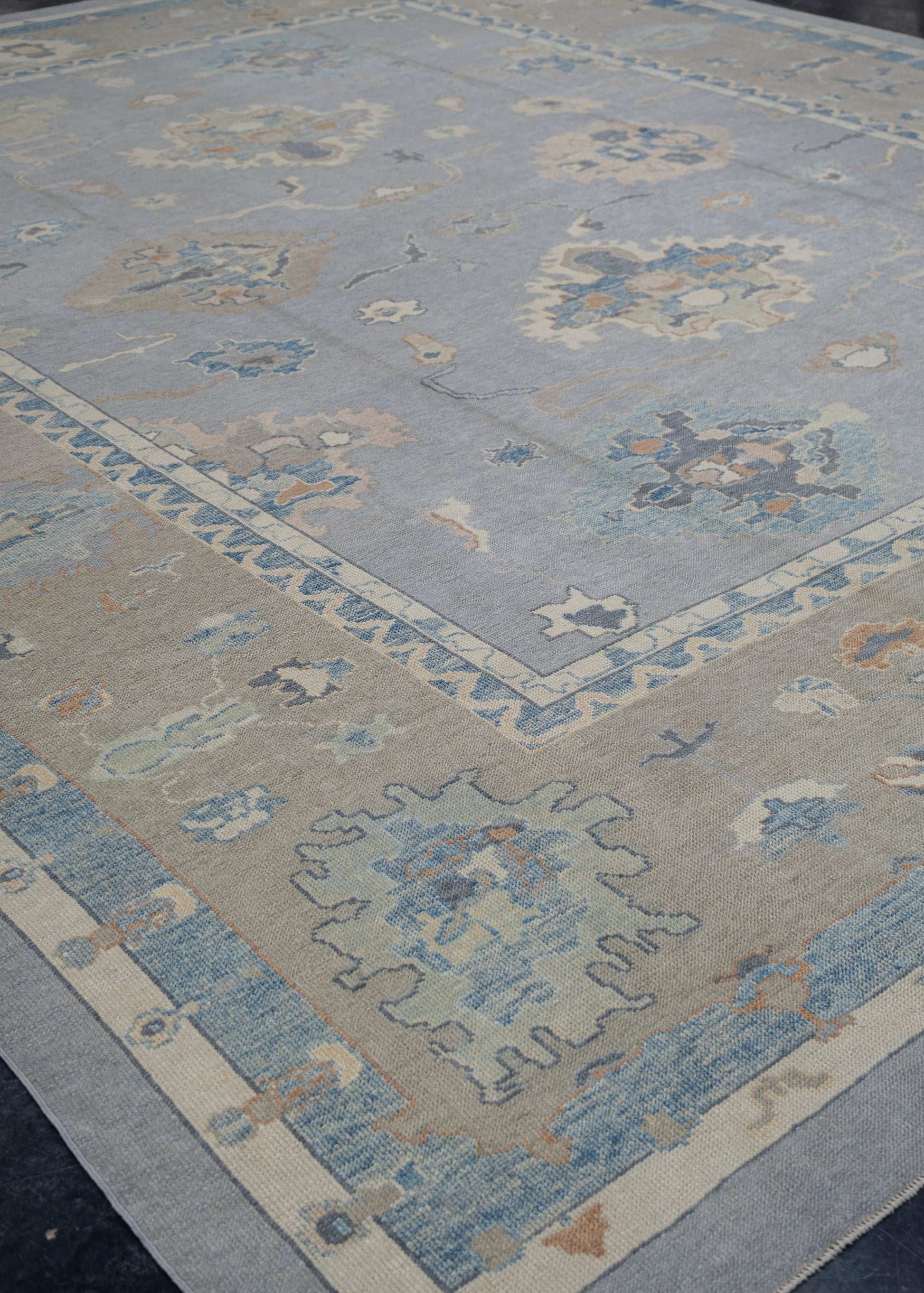Turkish Oushak Rug 14'4" x 16'10" #7859