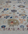 Turkish Old Wool Oushak Rug 13'6" x 19'2" #HS-2098