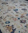 Turkish Old Wool Oushak Rug 13'6" x 19'2" #HS-2098