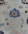 Turkish Old Wool Oushak Rug 13'6" x 19'2" #HS-2098