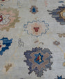 Turkish Old Wool Oushak Rug 13'6" x 19'2" #HS-2098