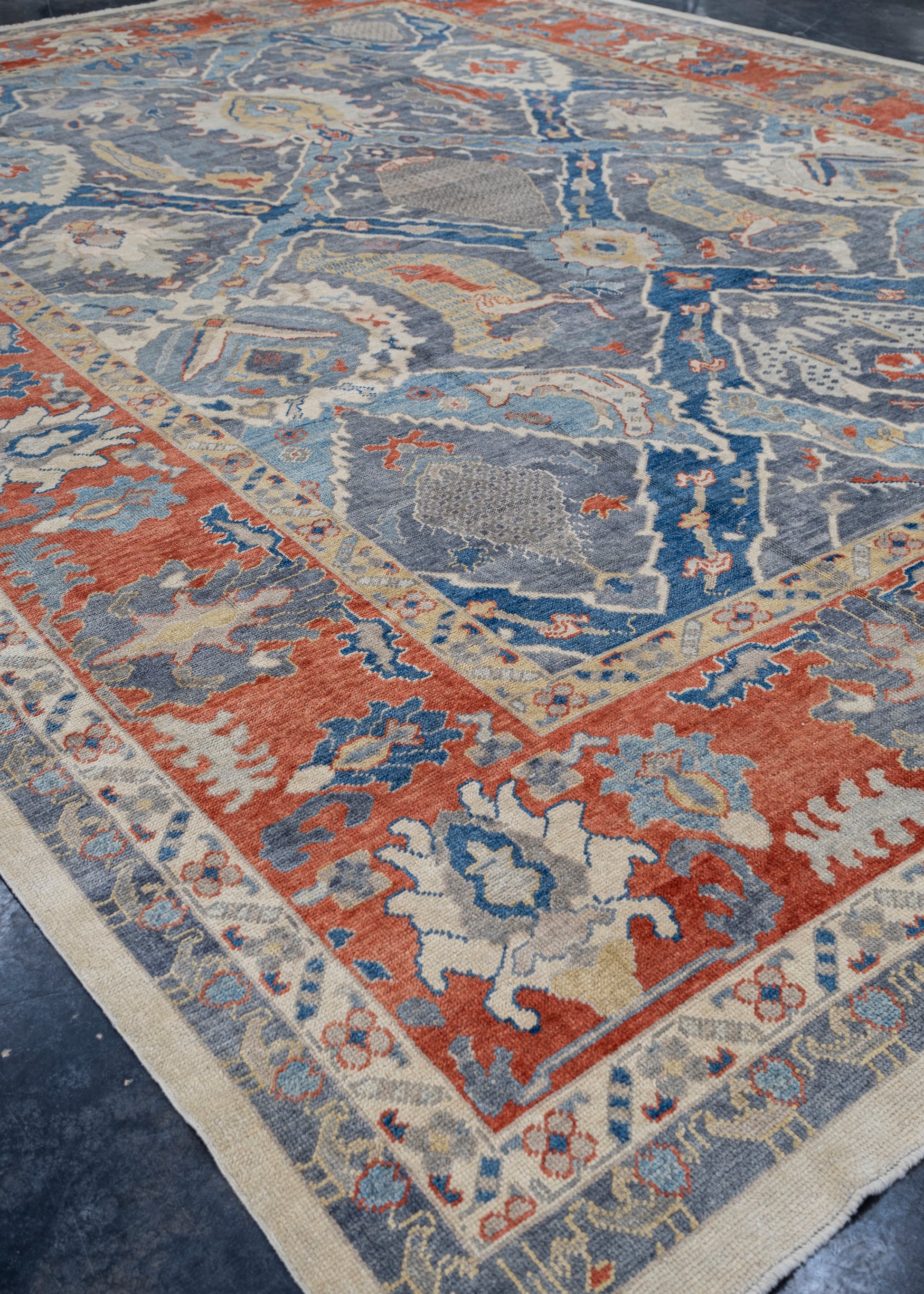 Turkish Oushak Rug 13'4" x 19' #HS-1004