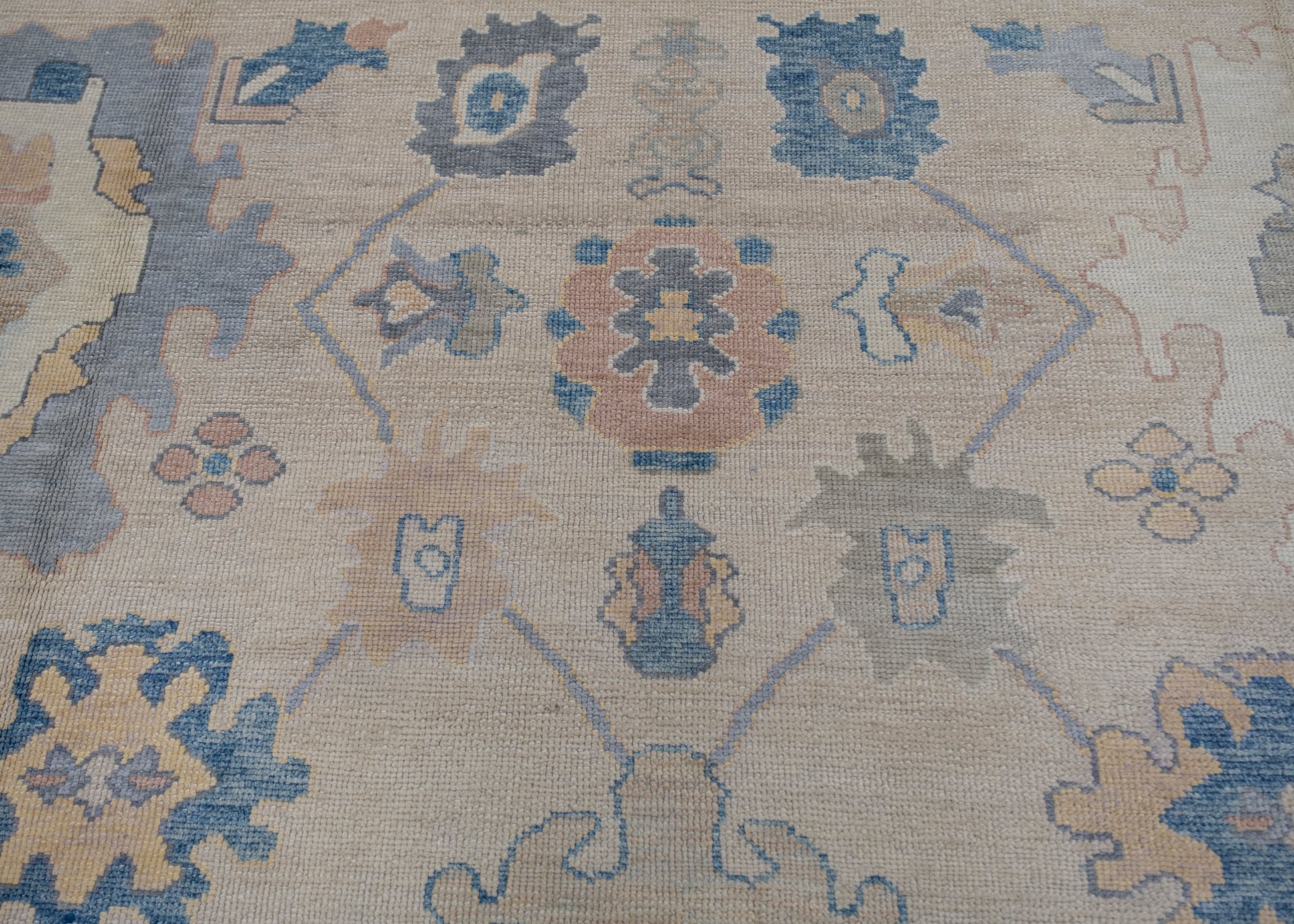 Turkish Oushak Rug 13'7" x 17'2" #7583