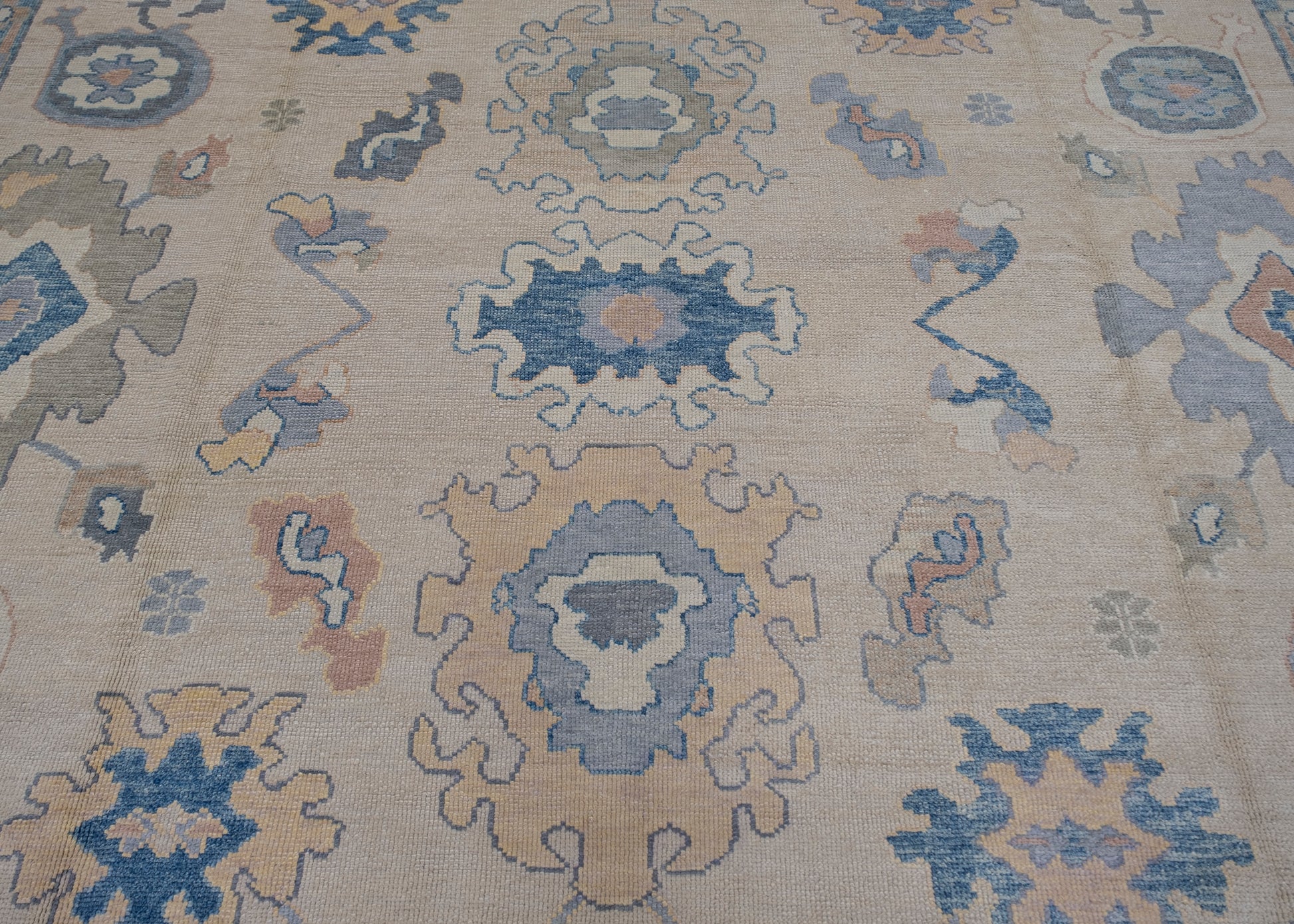 Turkish Oushak Rug 13'7" x 17'2" #7583