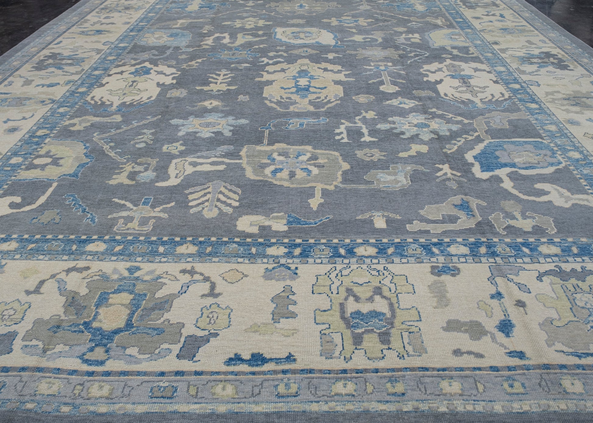 Turkish Oushak Rug 15'8" x 18'8" #7348