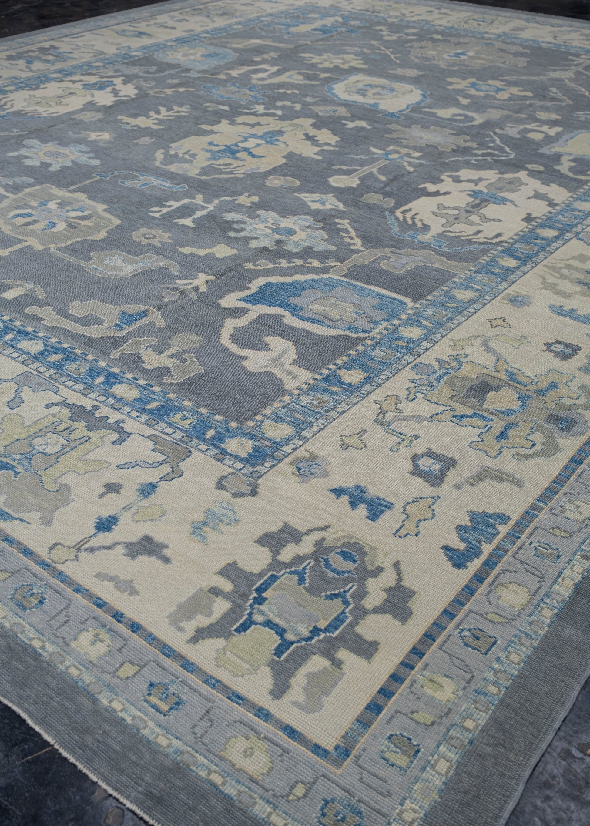 Turkish Oushak Rug 15'8" x 18'8" #7348