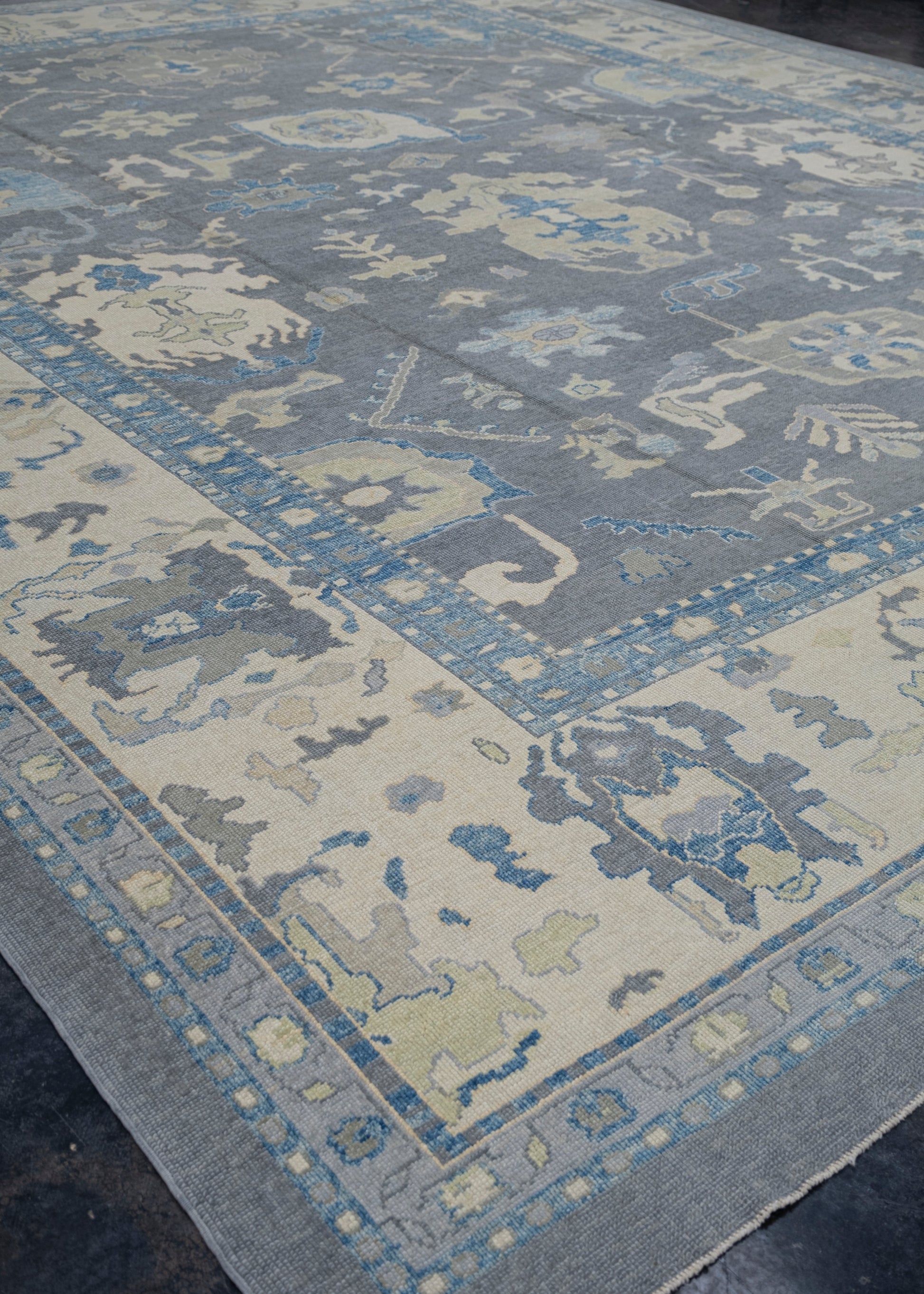 Turkish Oushak Rug 15'8" x 18'8" #7348
