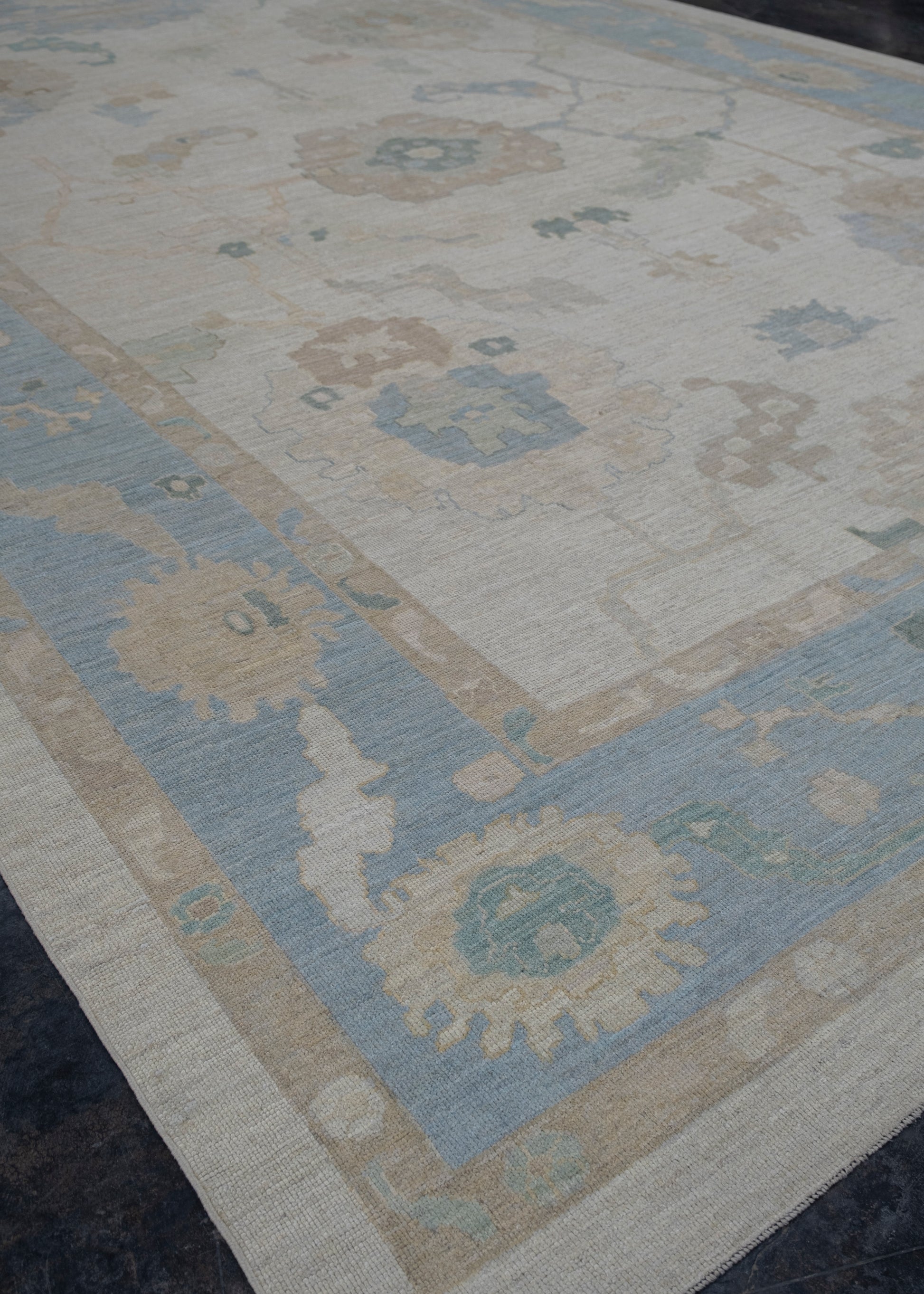 Turkish Oushak Rug 13'10" x 20'7" #11197