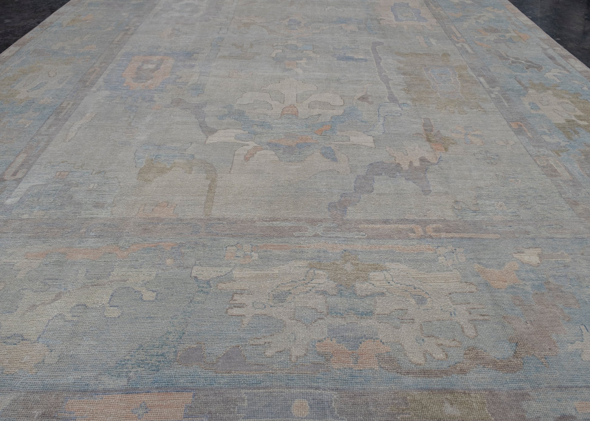 Turkish Oushak Rug 13'5" x 19' #8371