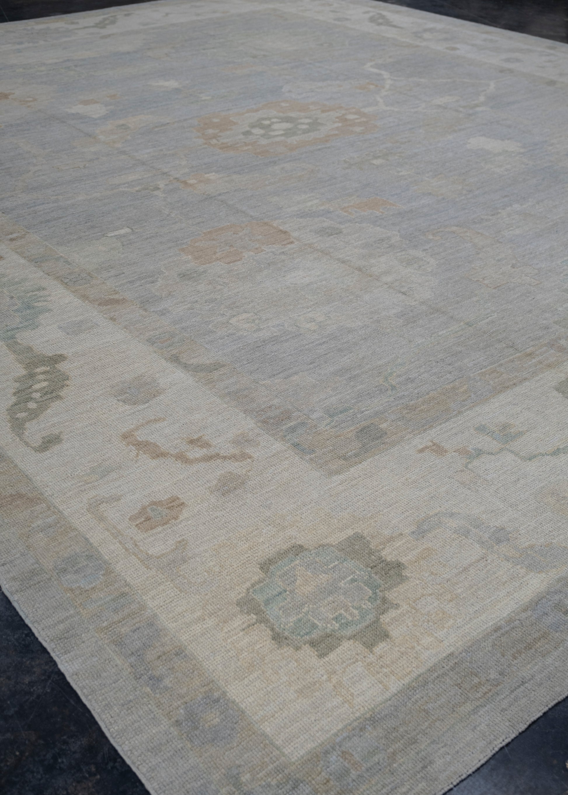 Turkish Oushak Rug 14'7" x 17'7" #7764