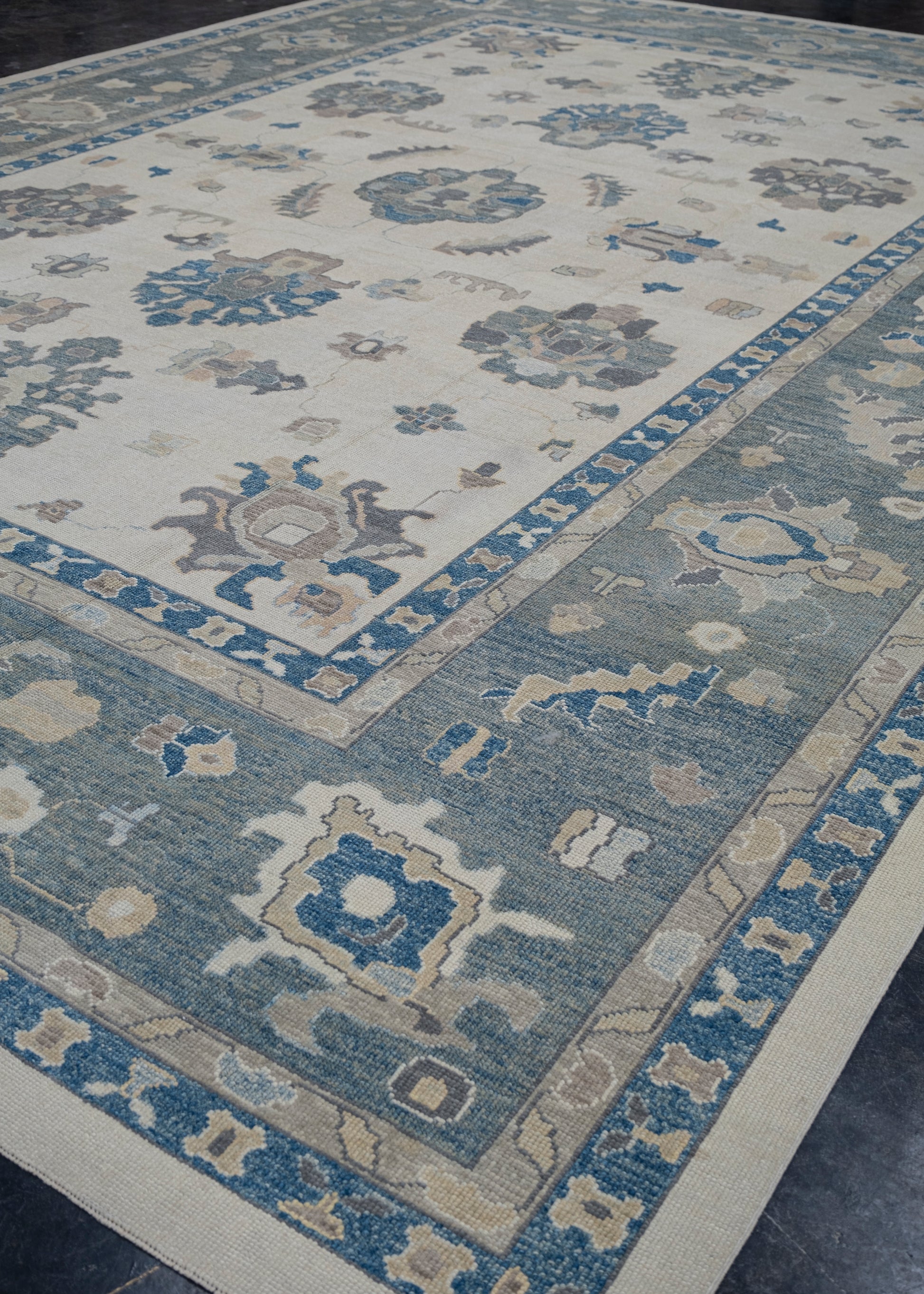 Turkish Oushak Rug 14'2" x 19'11" #8252