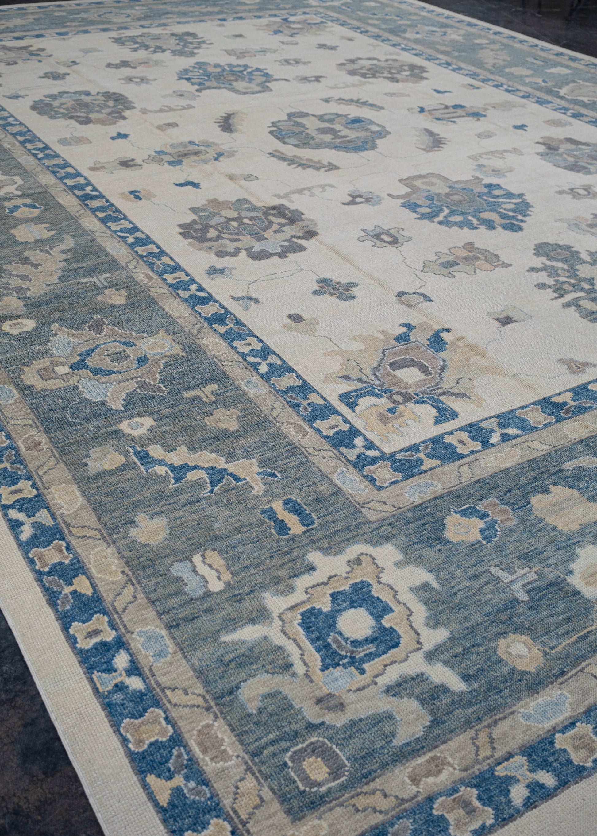 Turkish Oushak Rug 14'2" x 19'11" #8252