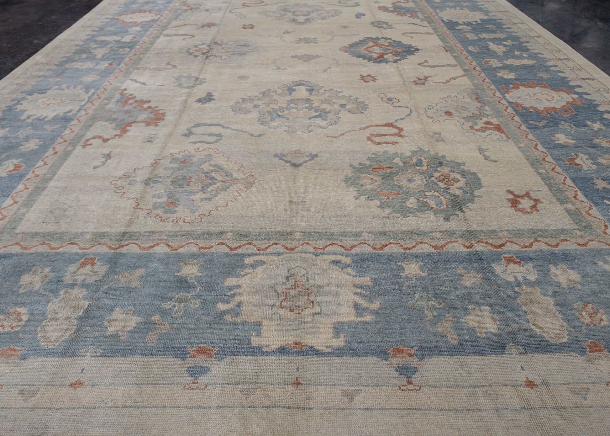 Turkish Oushak Rug 14' x 20'10" #HS-1006