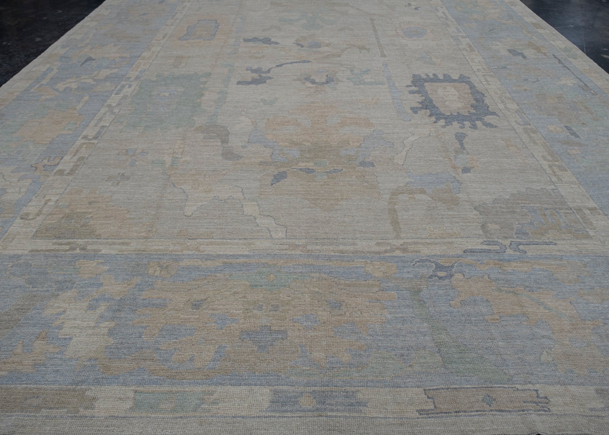 Turkish Oushak Rug 13'4" x 18'1" #10862