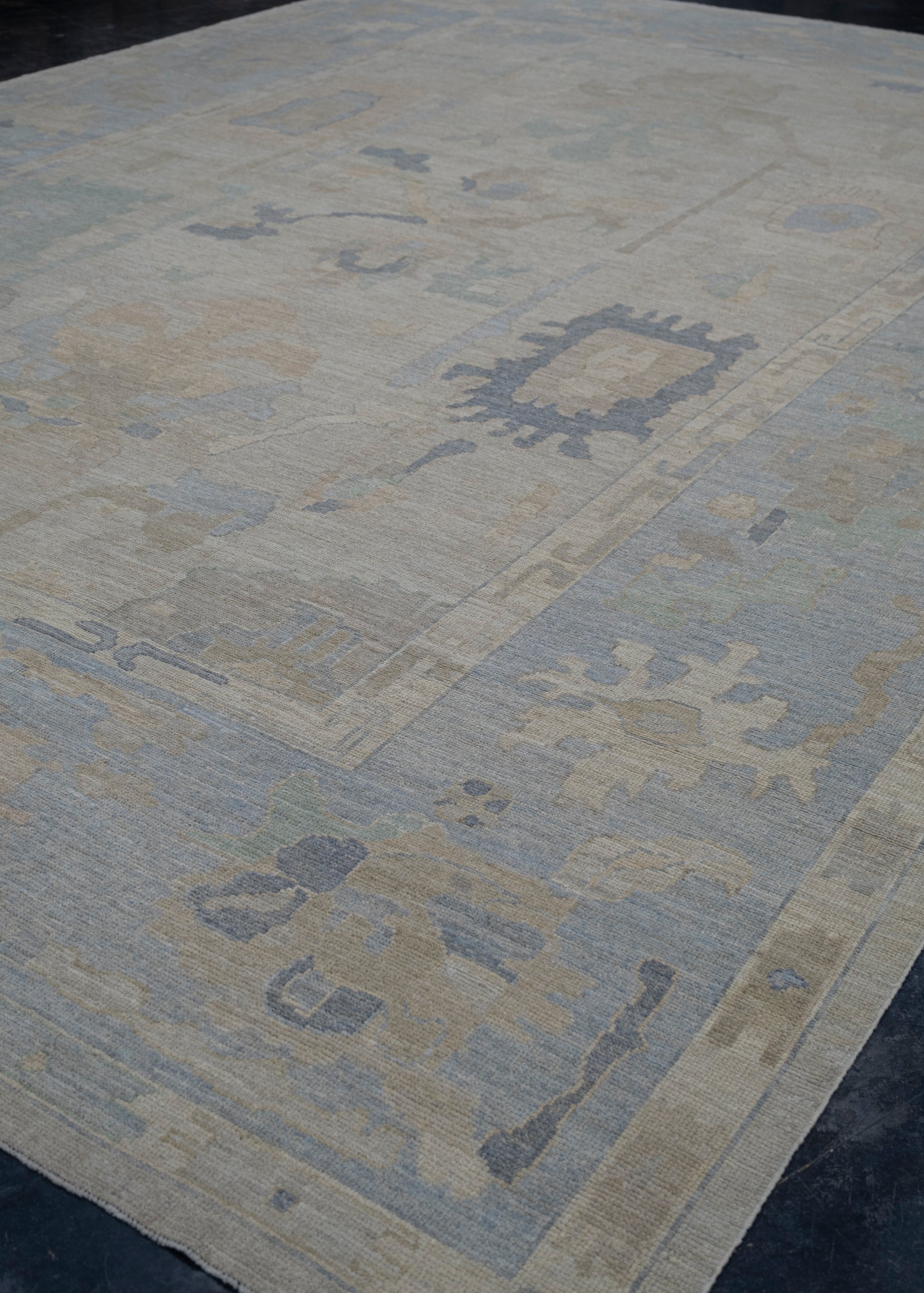Turkish Oushak Rug 13'4" x 18'1" #10862