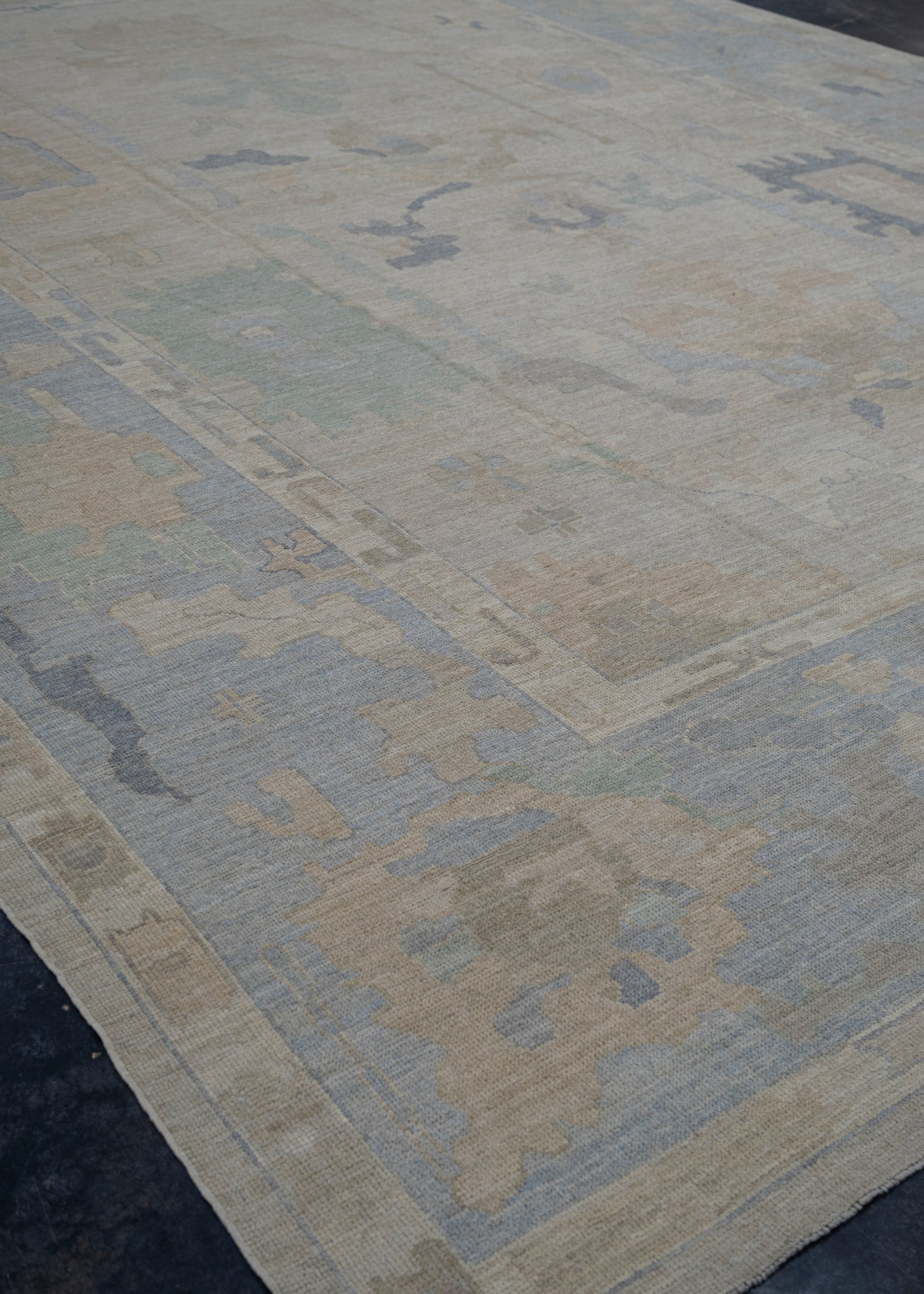 Turkish Oushak Rug 13'4" x 18'1" #10862