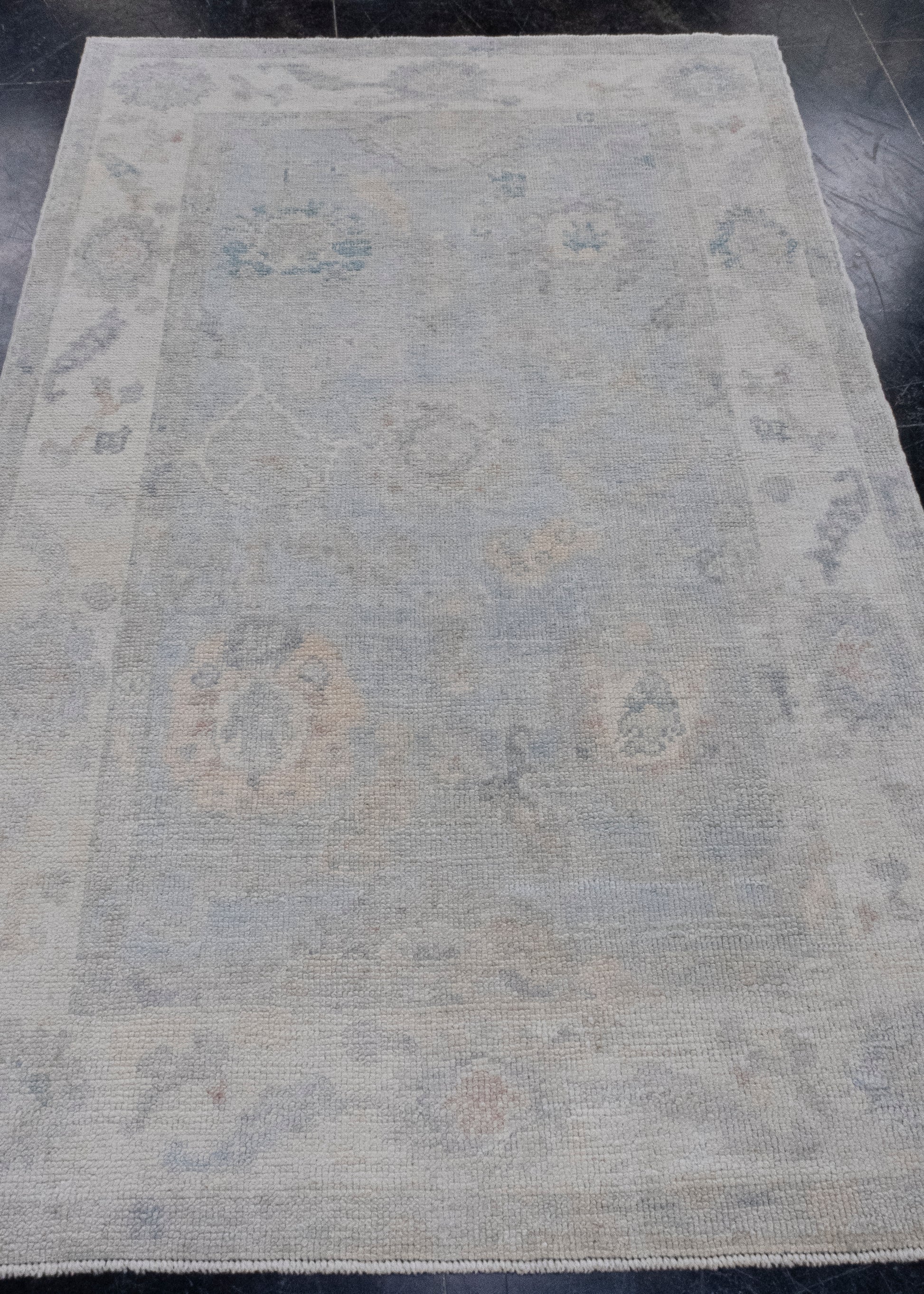 Turkish Oushak Rug 3'10" x 6'4" #16624
