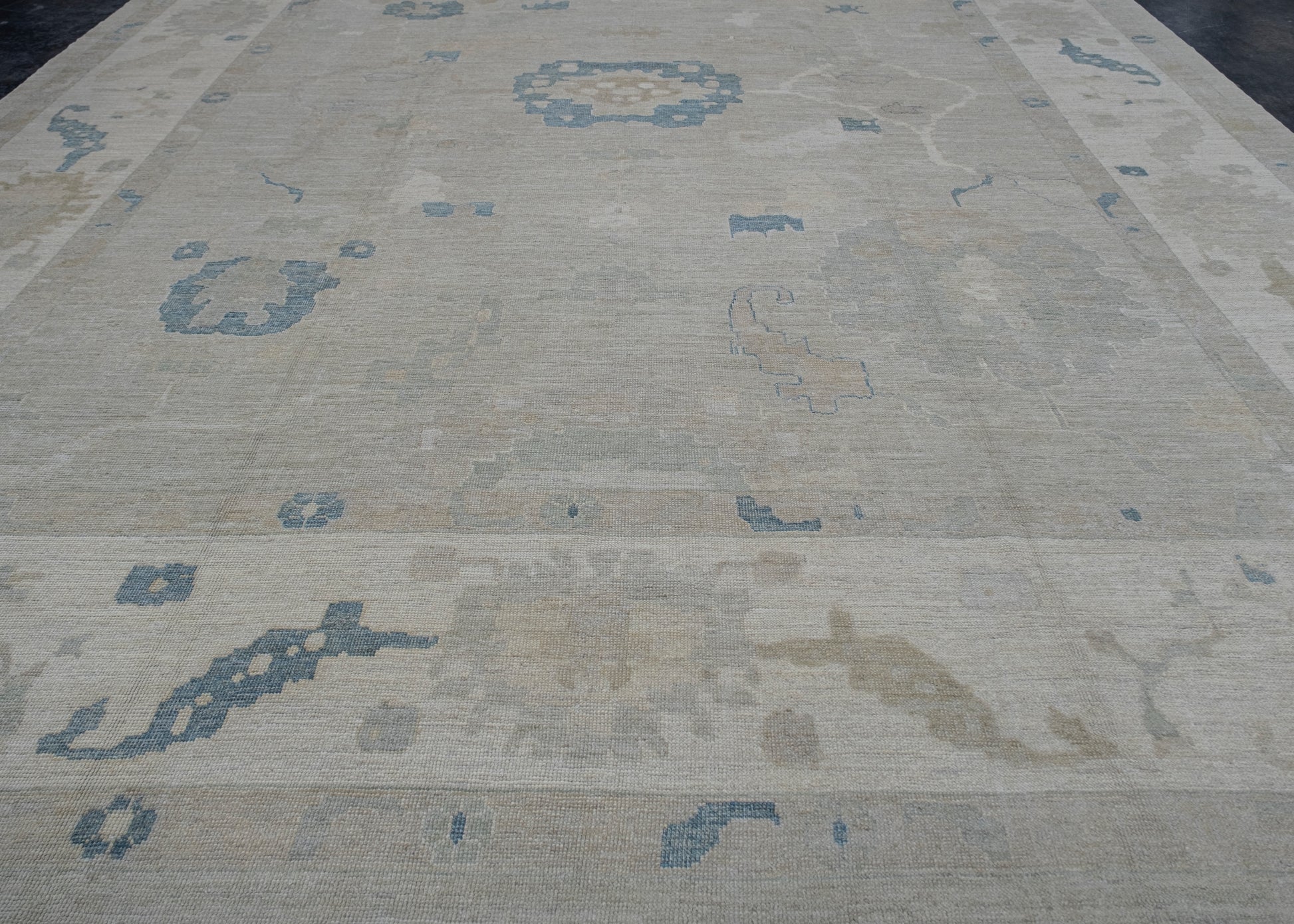 Turkish Oushak Rug 13'10" x 18'3" #7096