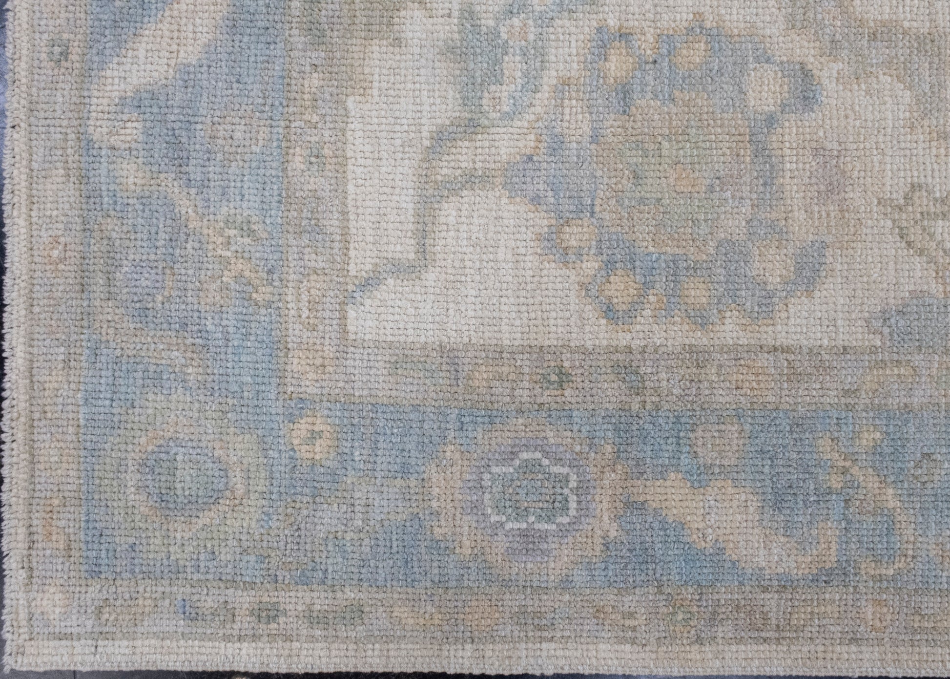 Turkish Oushak Rug 4'1" x 6'2" #16075