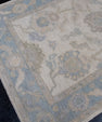 Turkish Oushak Rug 4'1" x 6'2" #16075
