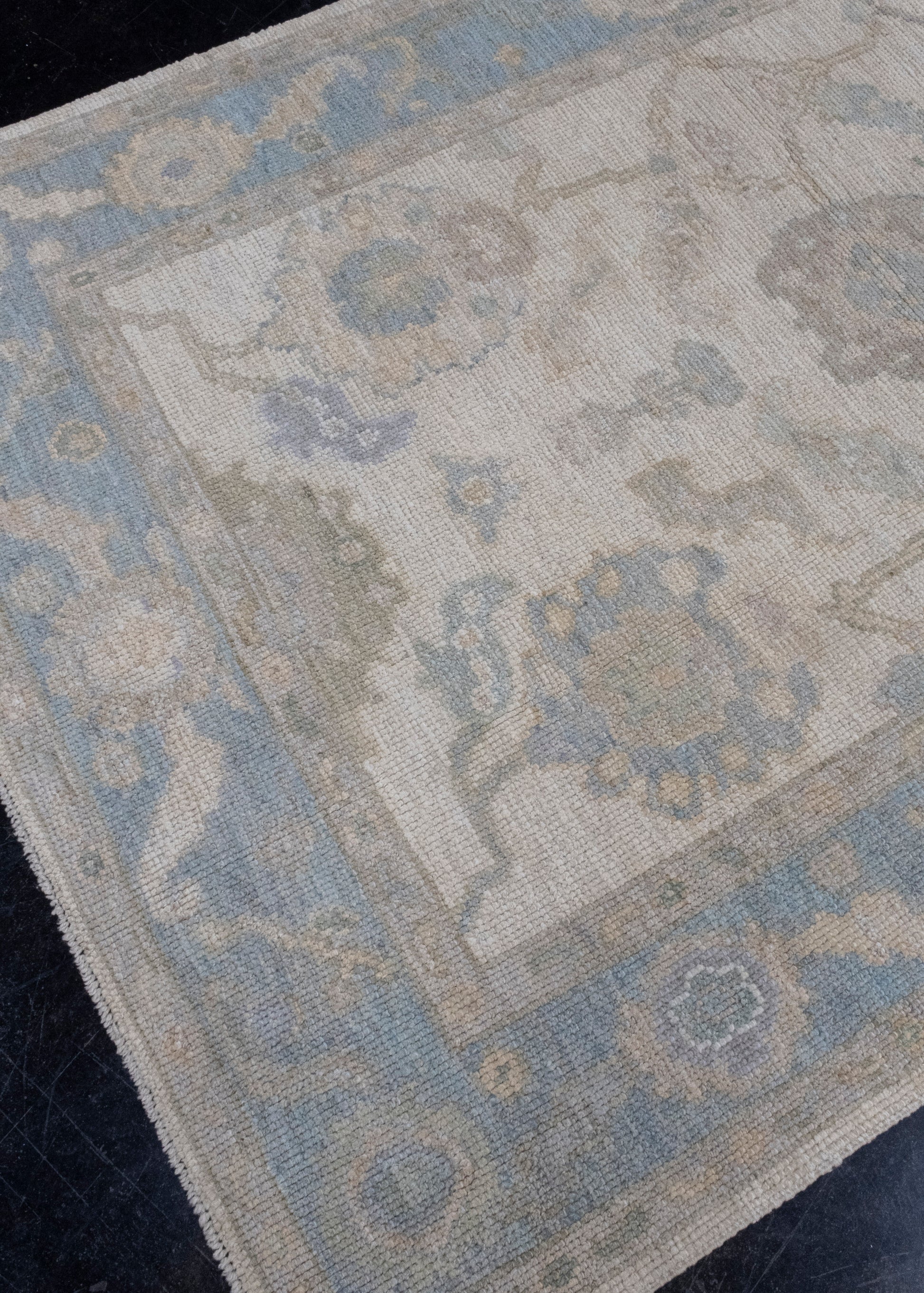 Turkish Oushak Rug 4'1" x 6'2" #16075