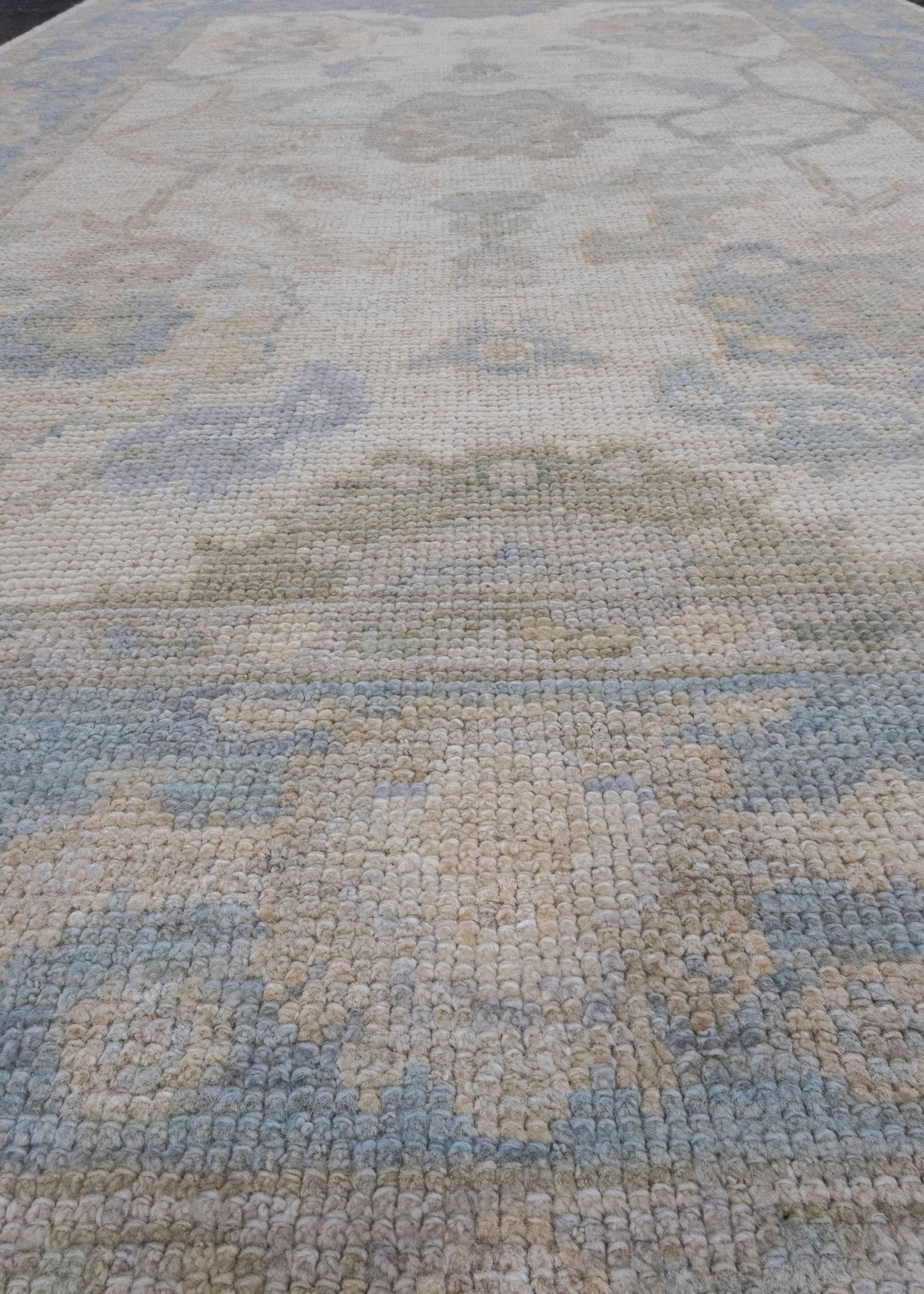 Turkish Oushak Rug 4'1" x 6'2" #16075