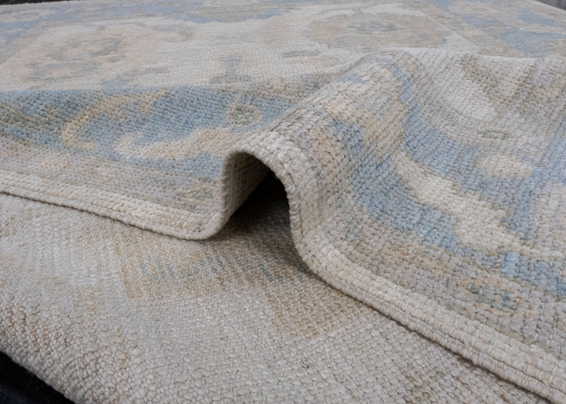 Turkish Oushak Rug 4'1" x 6'2" #16075