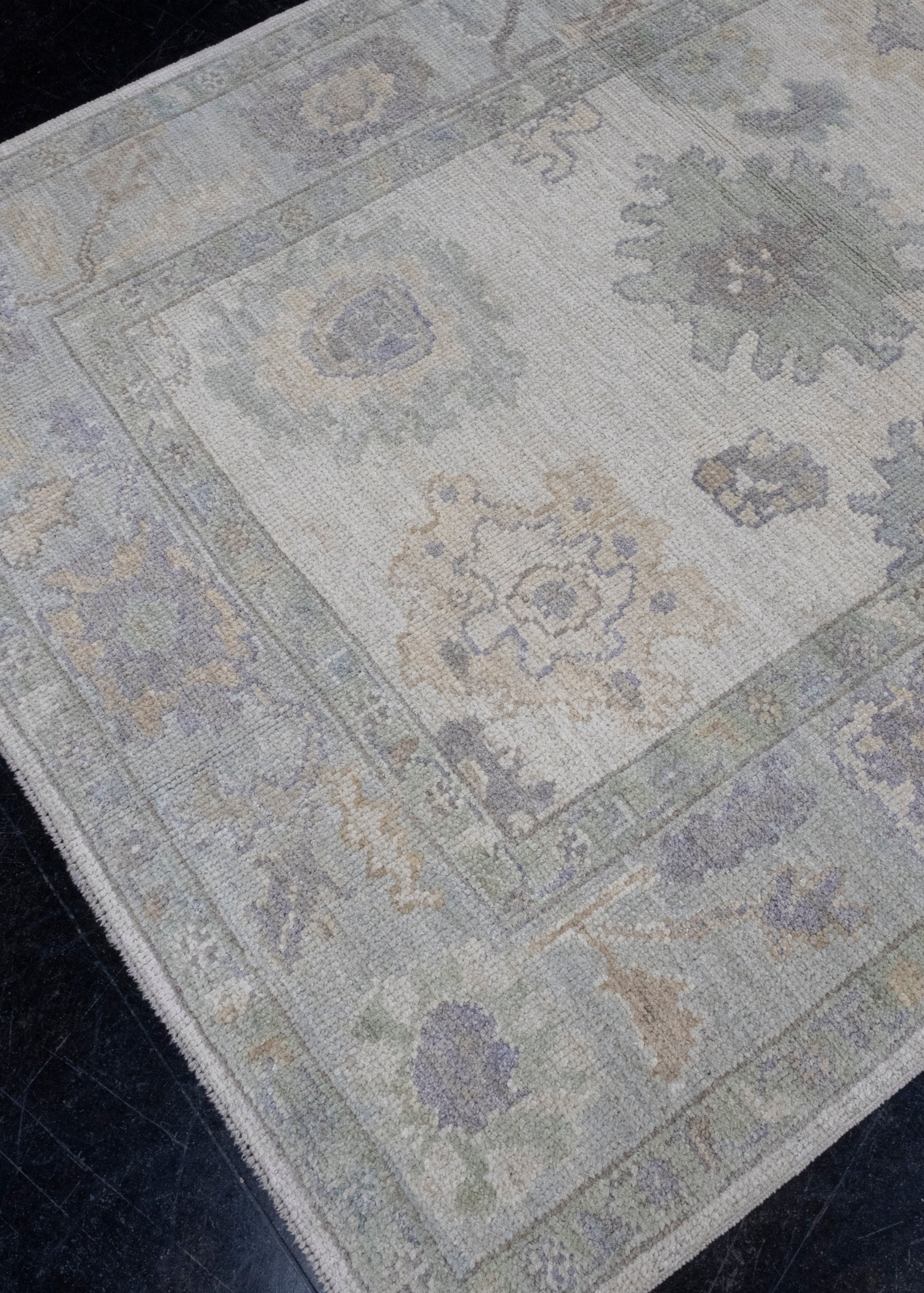Turkish Oushak Rug 3'11" x 5'11" #16051