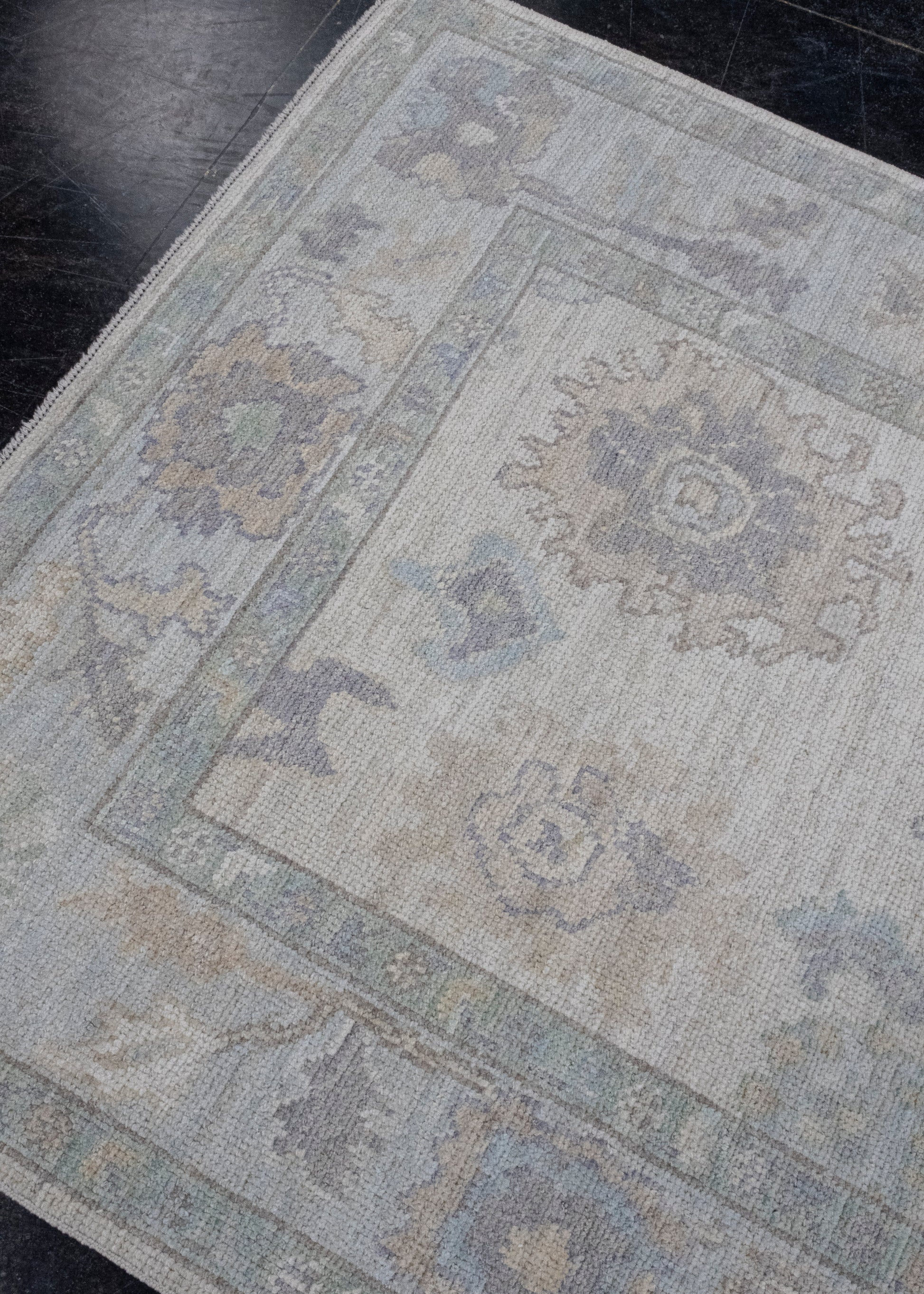 Turkish Oushak Rug 4' x 5'10" #16486