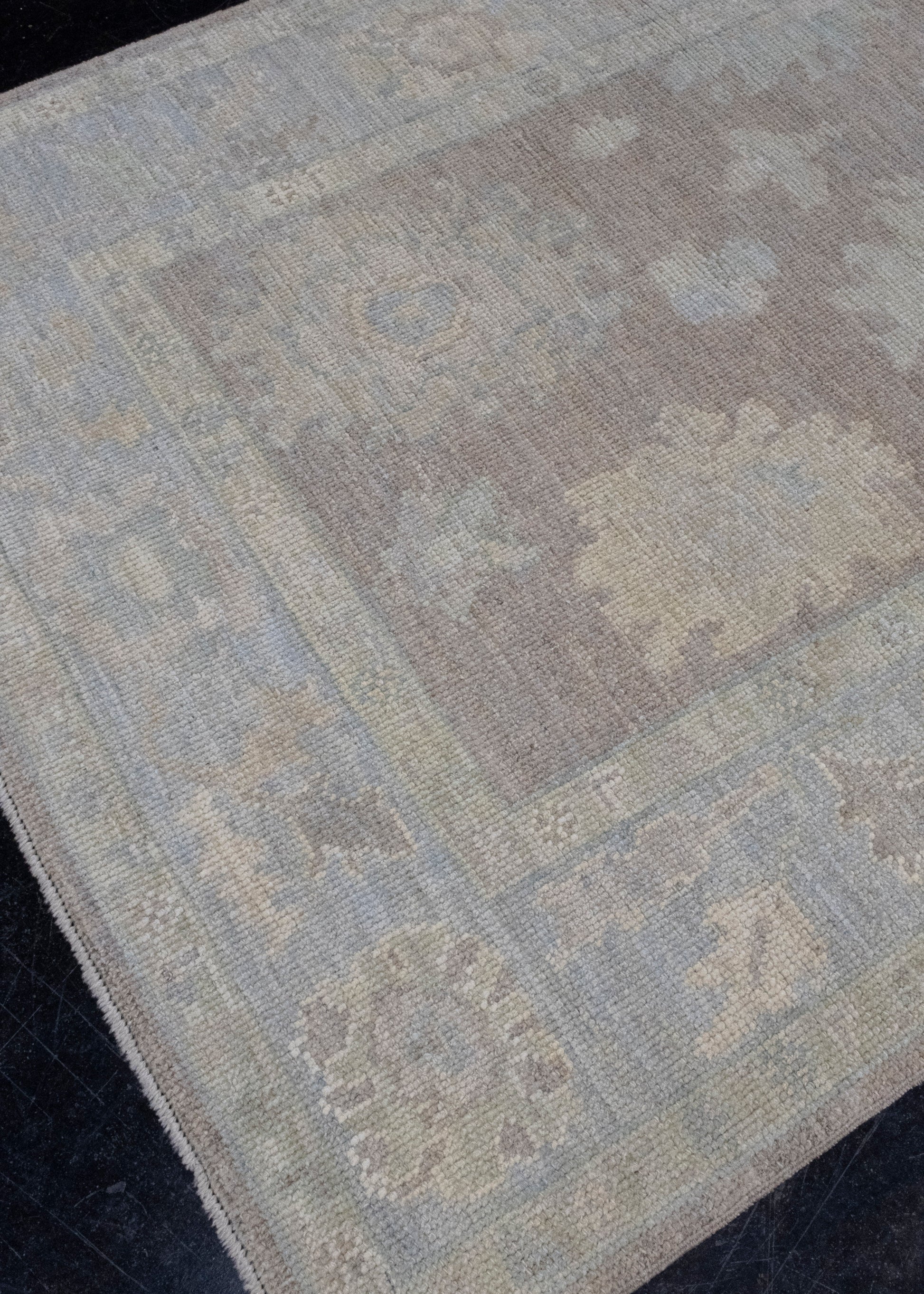 Turkish Oushak Rug 4'2" x 6'3" #16455