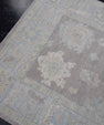 Turkish Oushak Rug 4'2" x 6'3" #16455