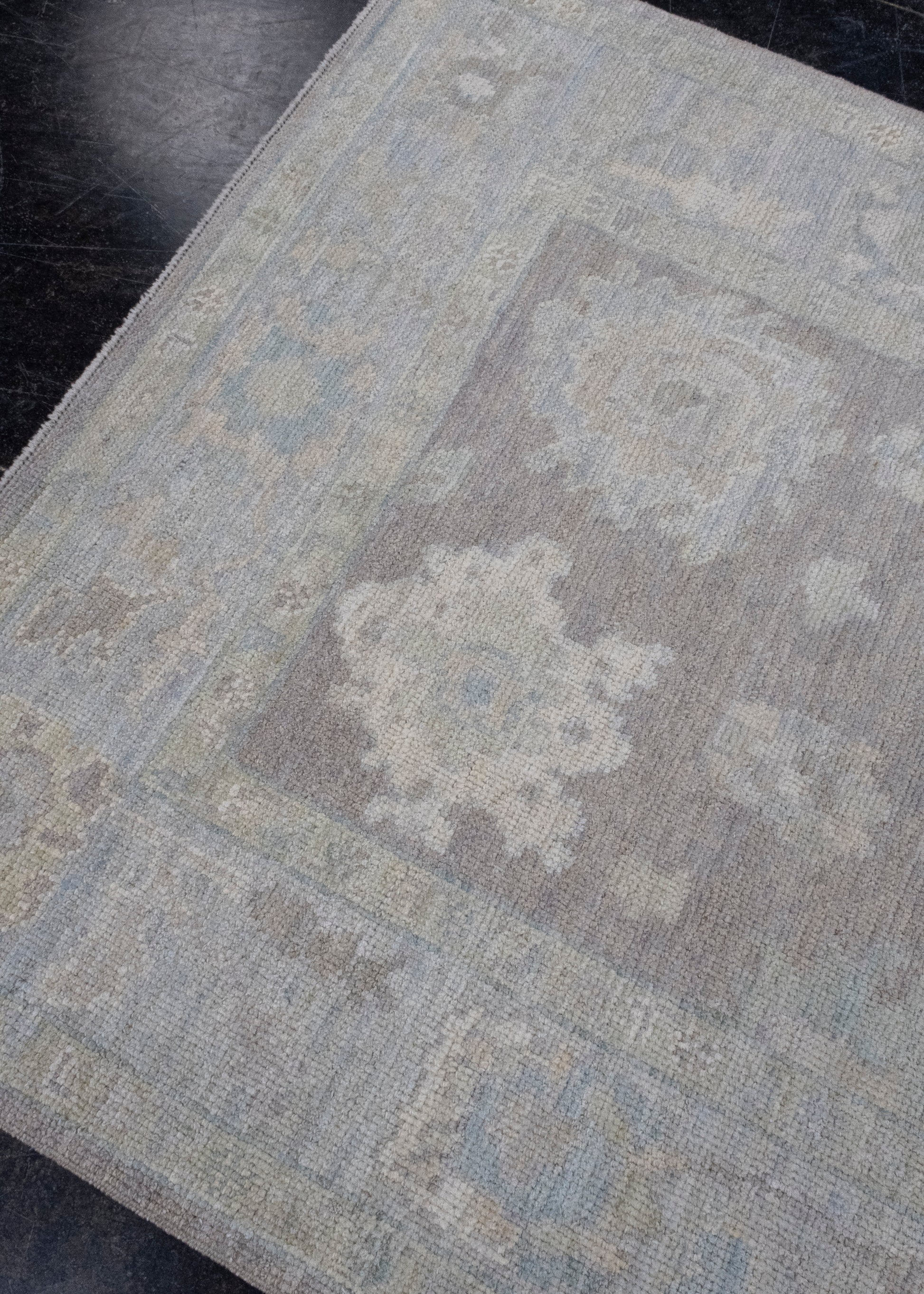 Turkish Oushak Rug 4'2" x 6'3" #16455