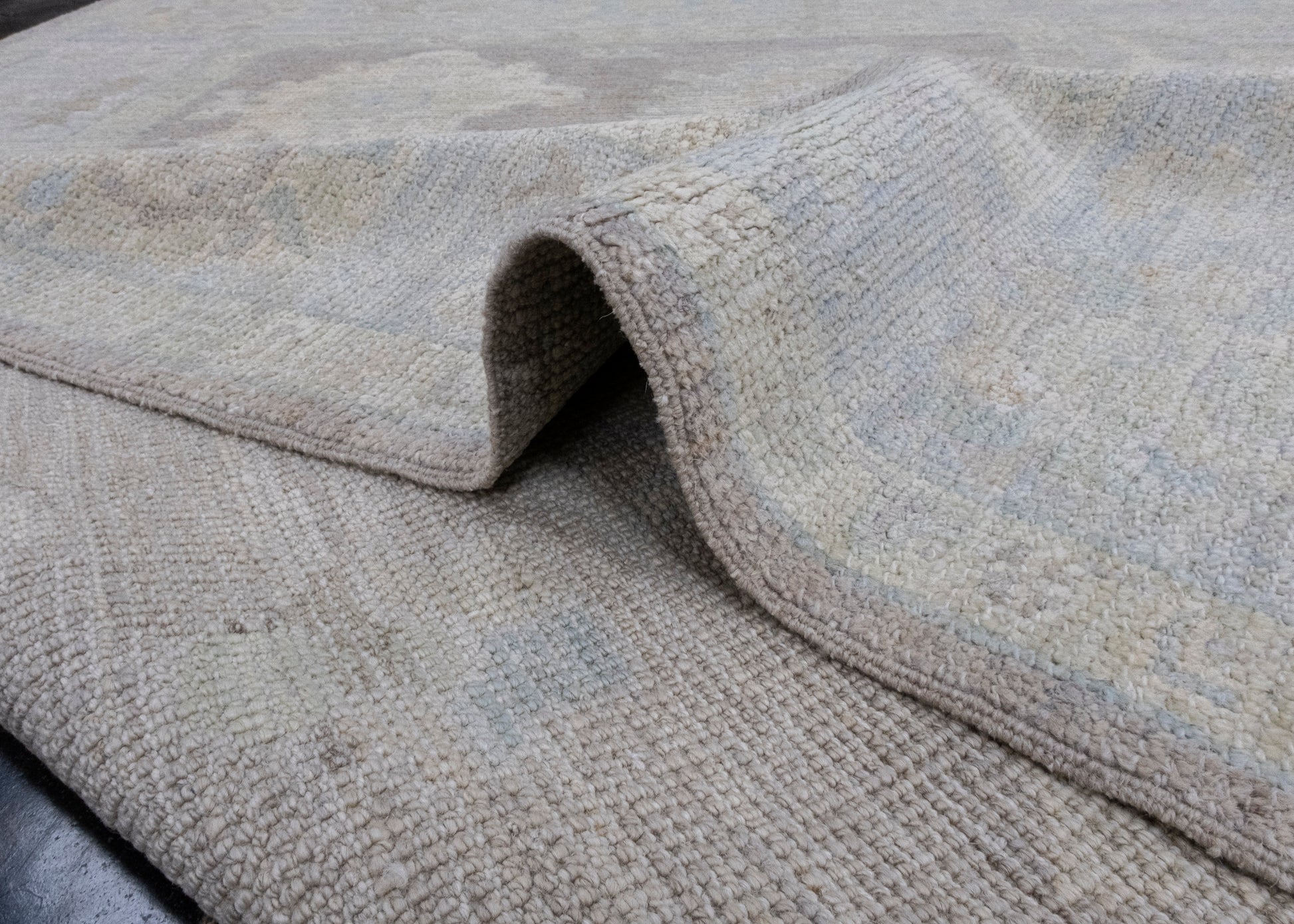 Turkish Oushak Rug 4'2" x 6'3" #16455