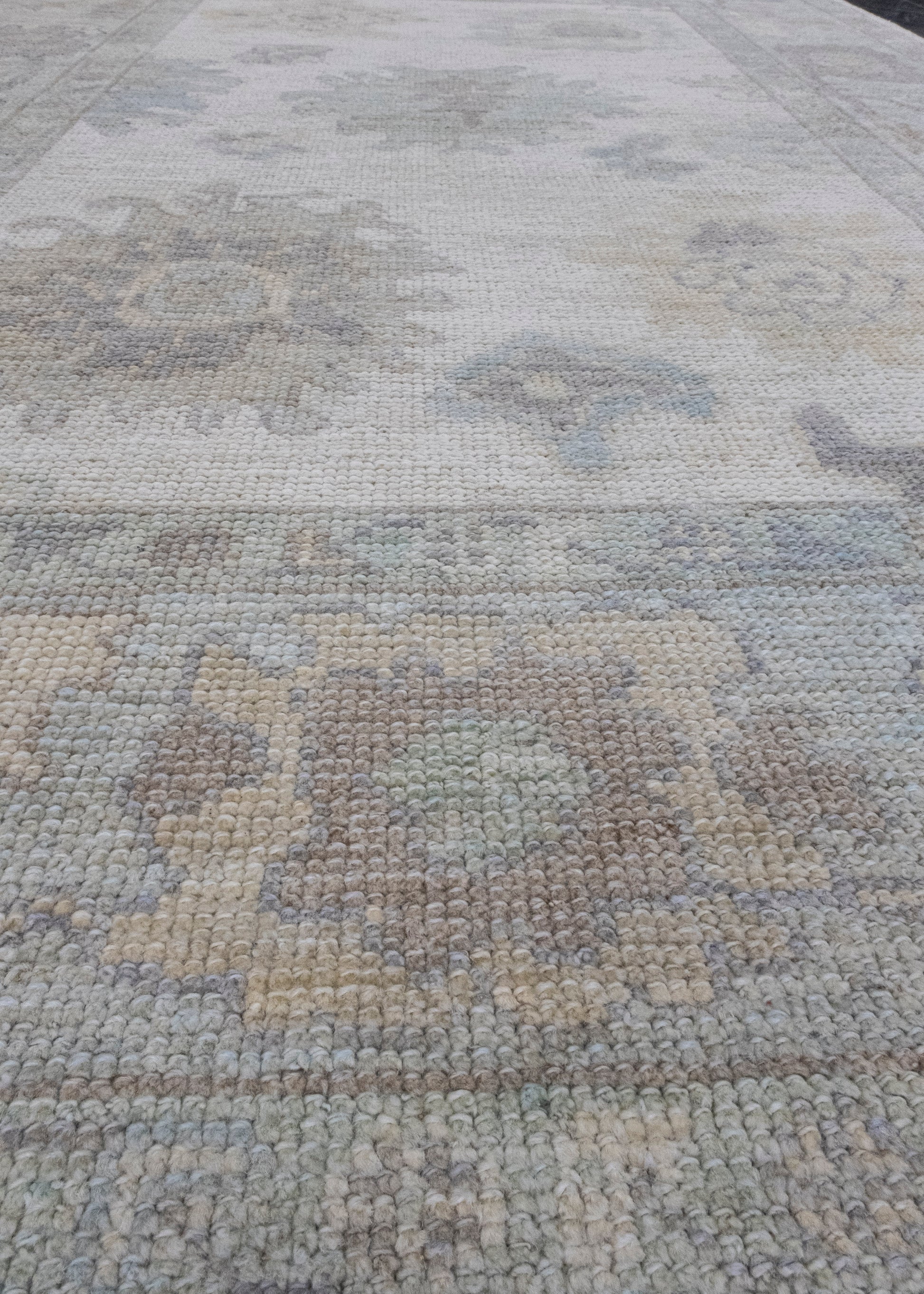 Turkish Oushak Rug 4'3" x 6'2" #16447