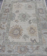 Turkish Oushak Rug 4'4" x 6'2" #16433