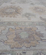 Turkish Oushak Rug 4'4" x 6'2" #16433