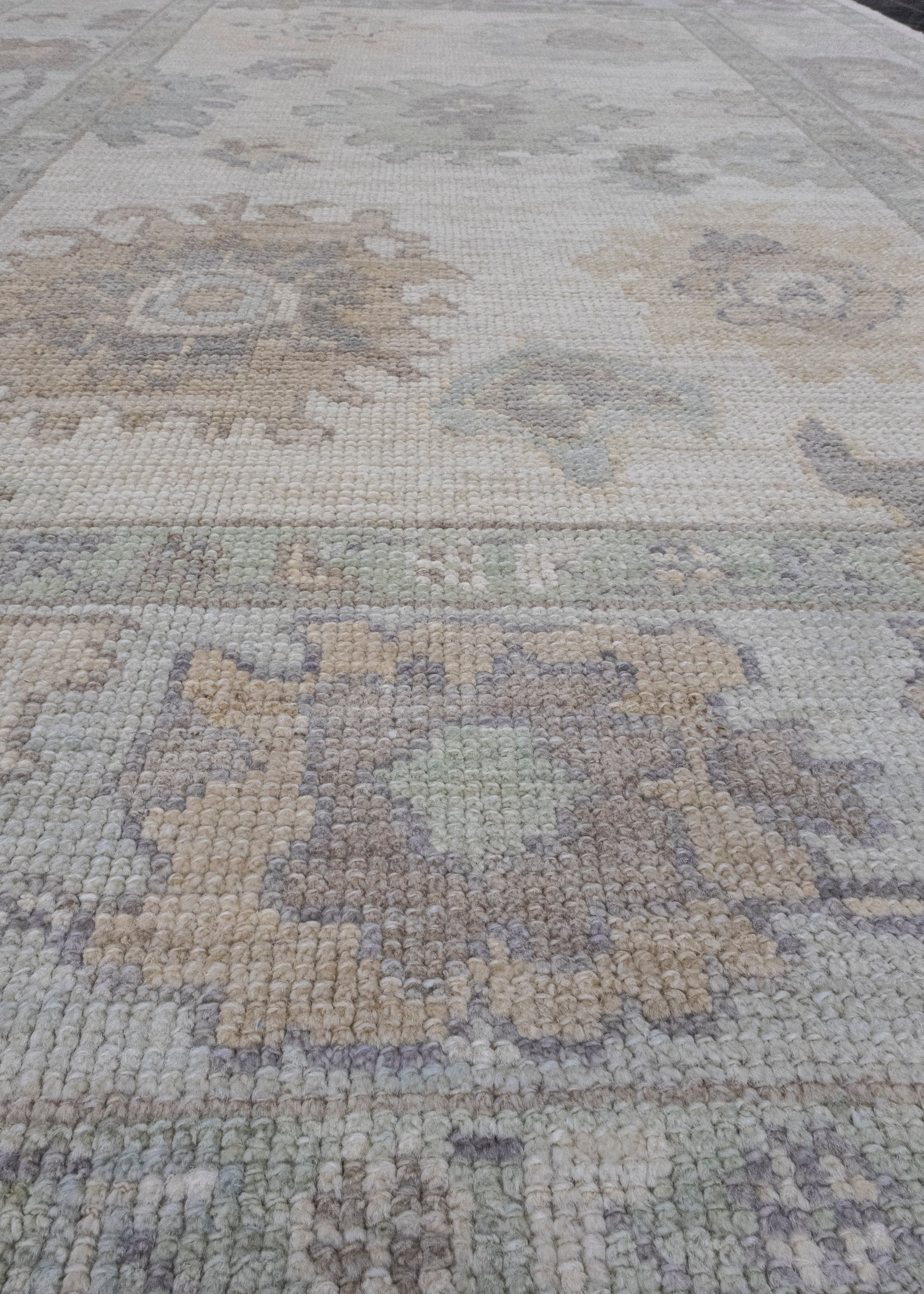 Turkish Oushak Rug 4'4" x 6'2" #16433