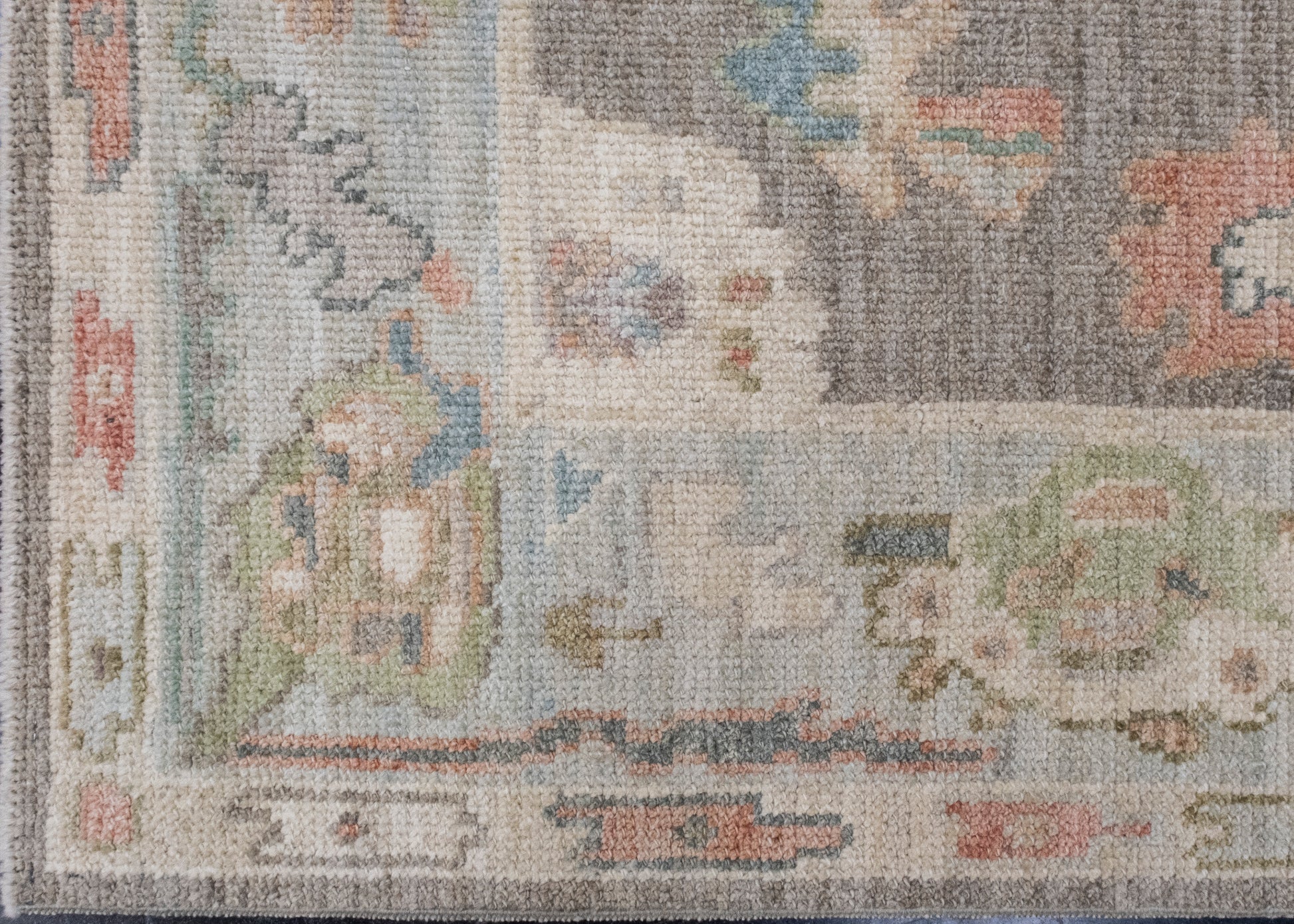 Turkish Oushak Rug 4' x 6'1" #16010
