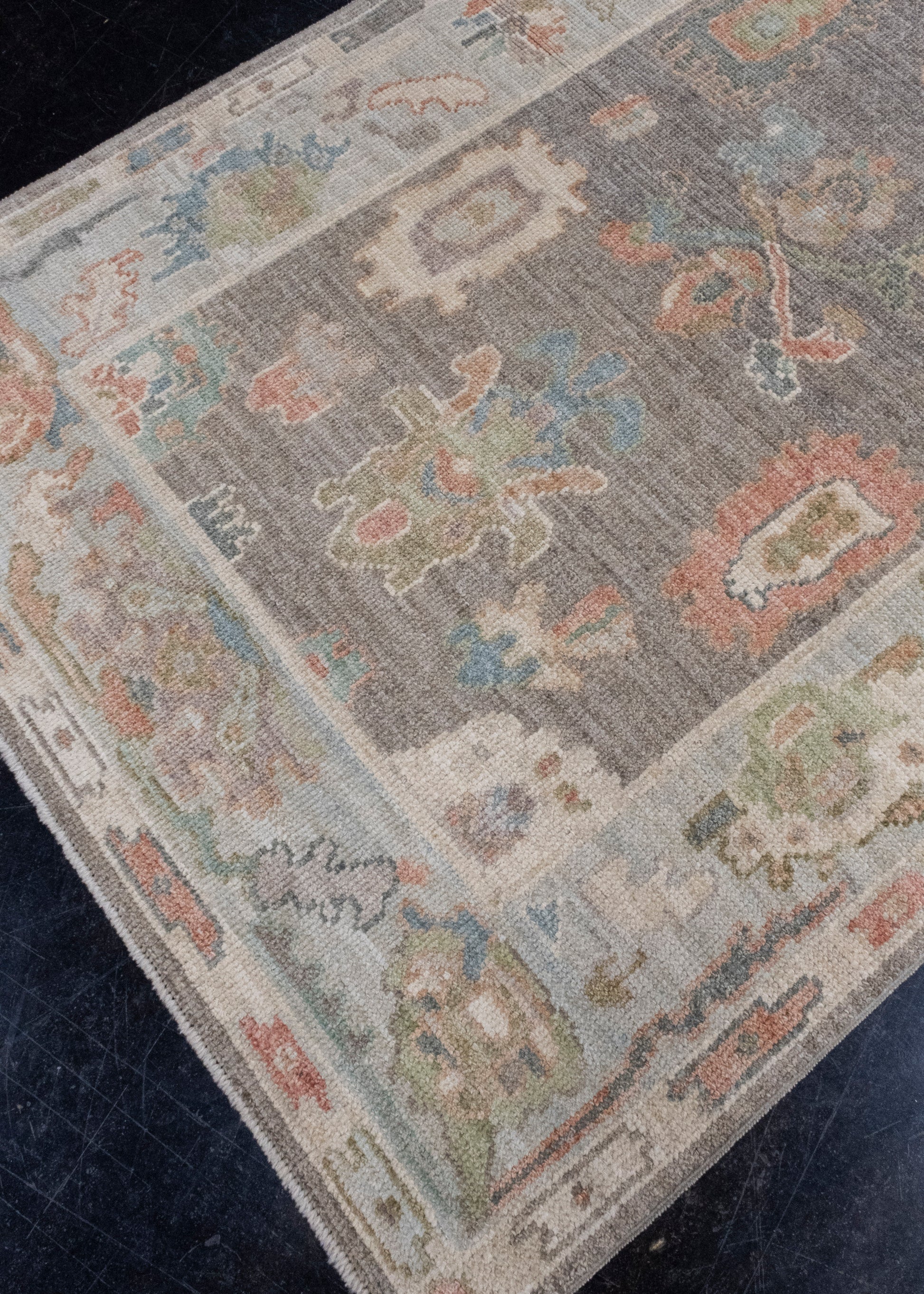 Turkish Oushak Rug 4' x 6'1" #16010