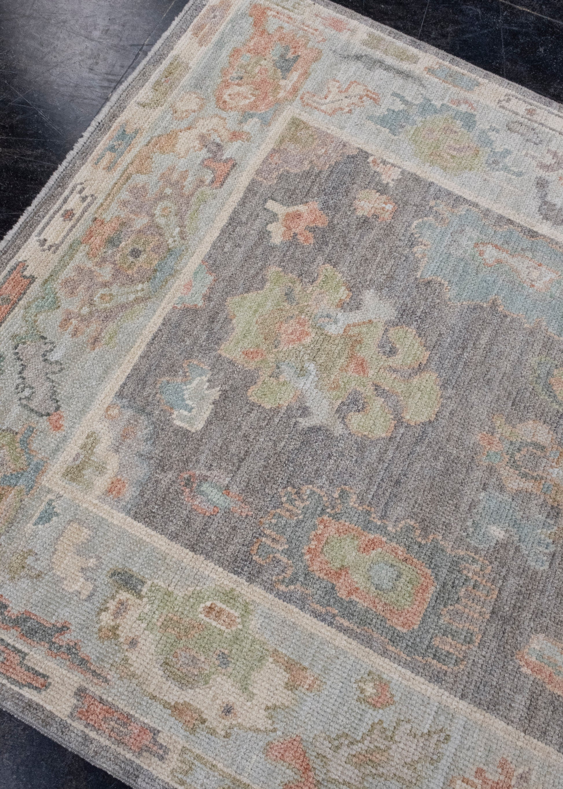 Turkish Oushak Rug 4' x 6'1" #16010