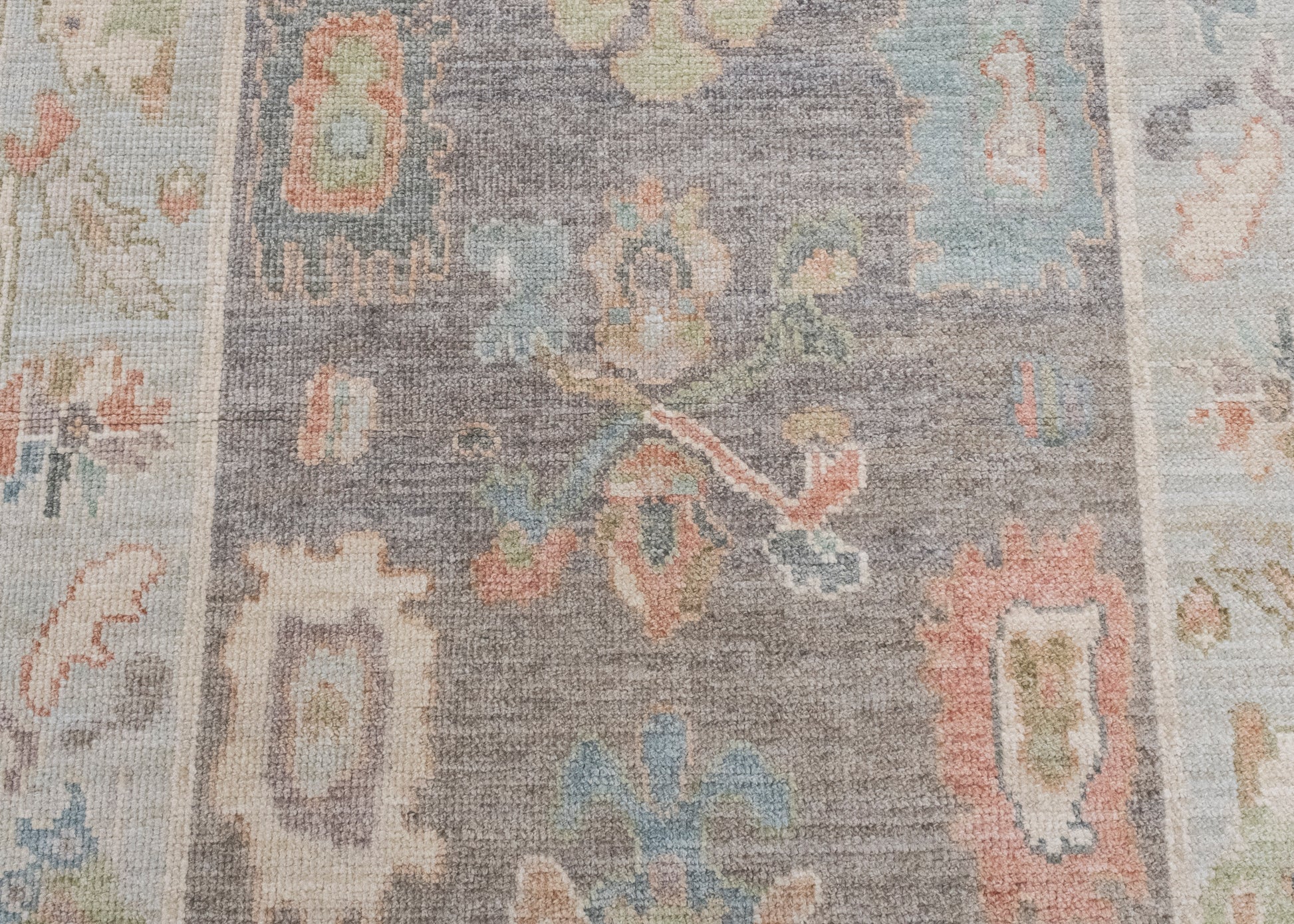 Turkish Oushak Rug 4' x 6'1" #16010