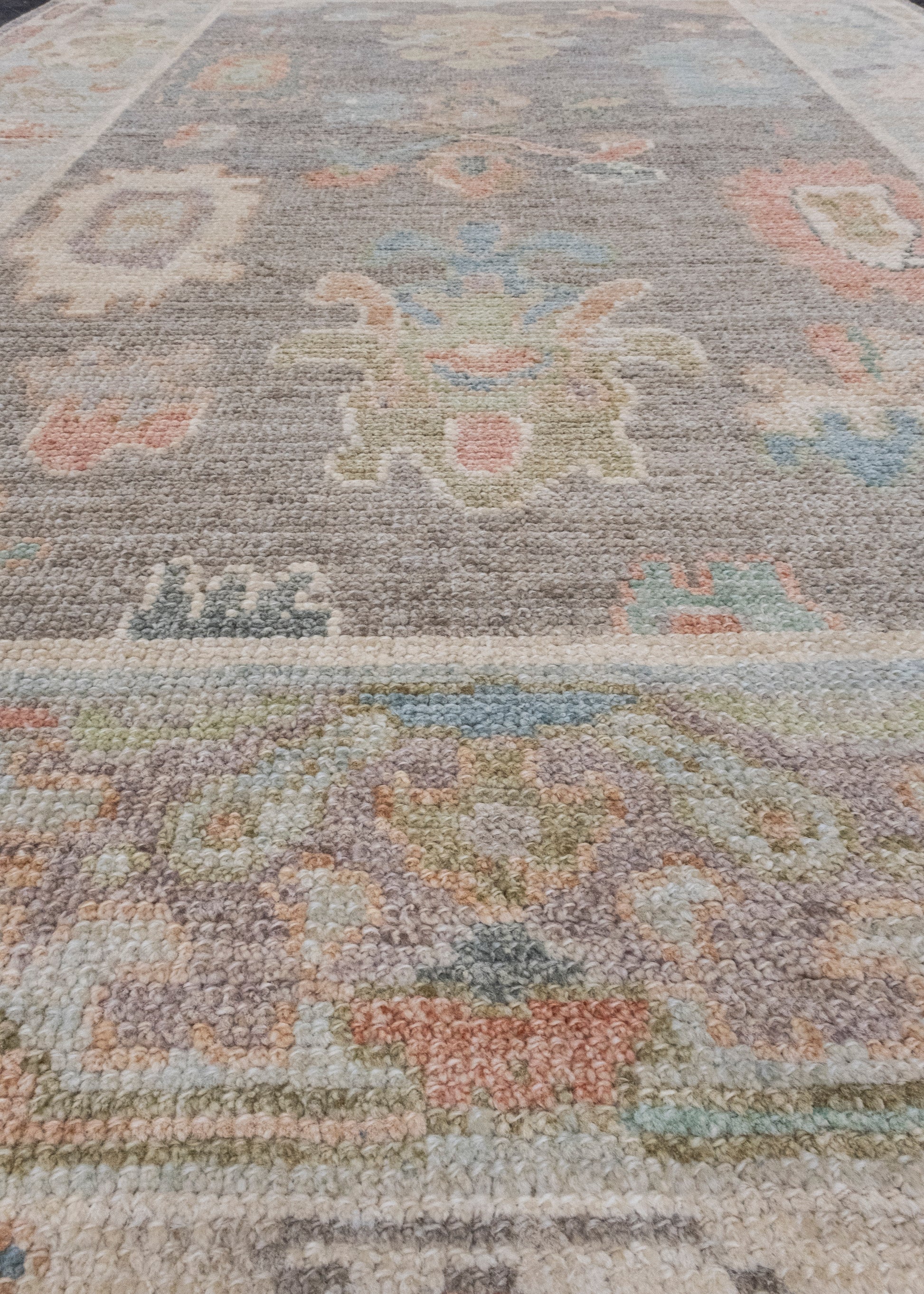 Turkish Oushak Rug 4' x 6'1" #16010