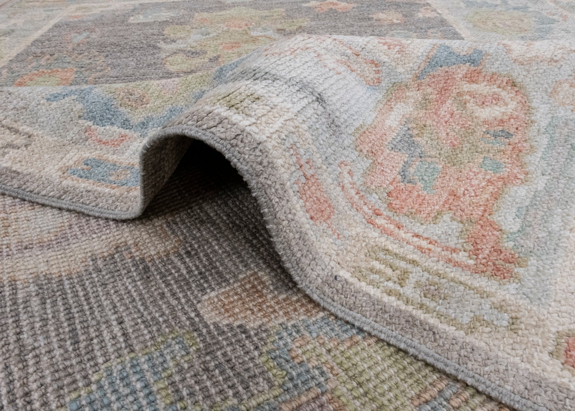 Turkish Oushak Rug 4' x 6'1" #16010