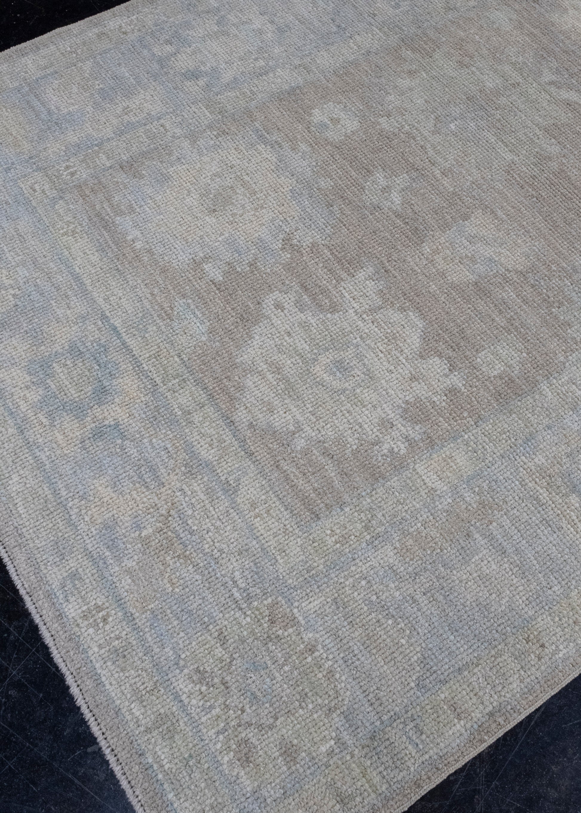 Turkish Oushak Rug 4'2" x 6'3" #16436