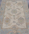 Turkish Oushak Rug 3'10" x 5'9" #16677