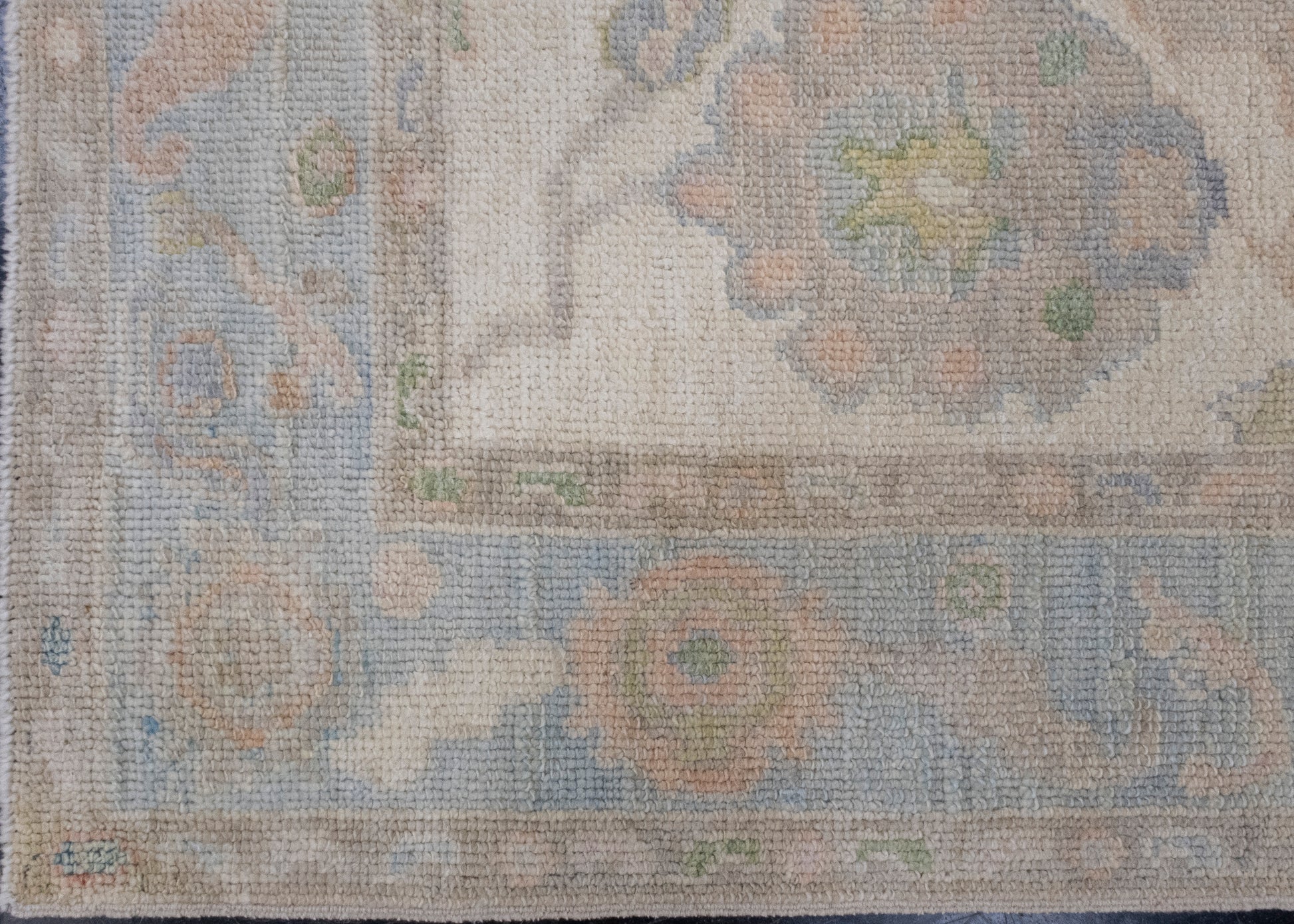 Turkish Oushak Rug 3'10" x 5'9" #16677