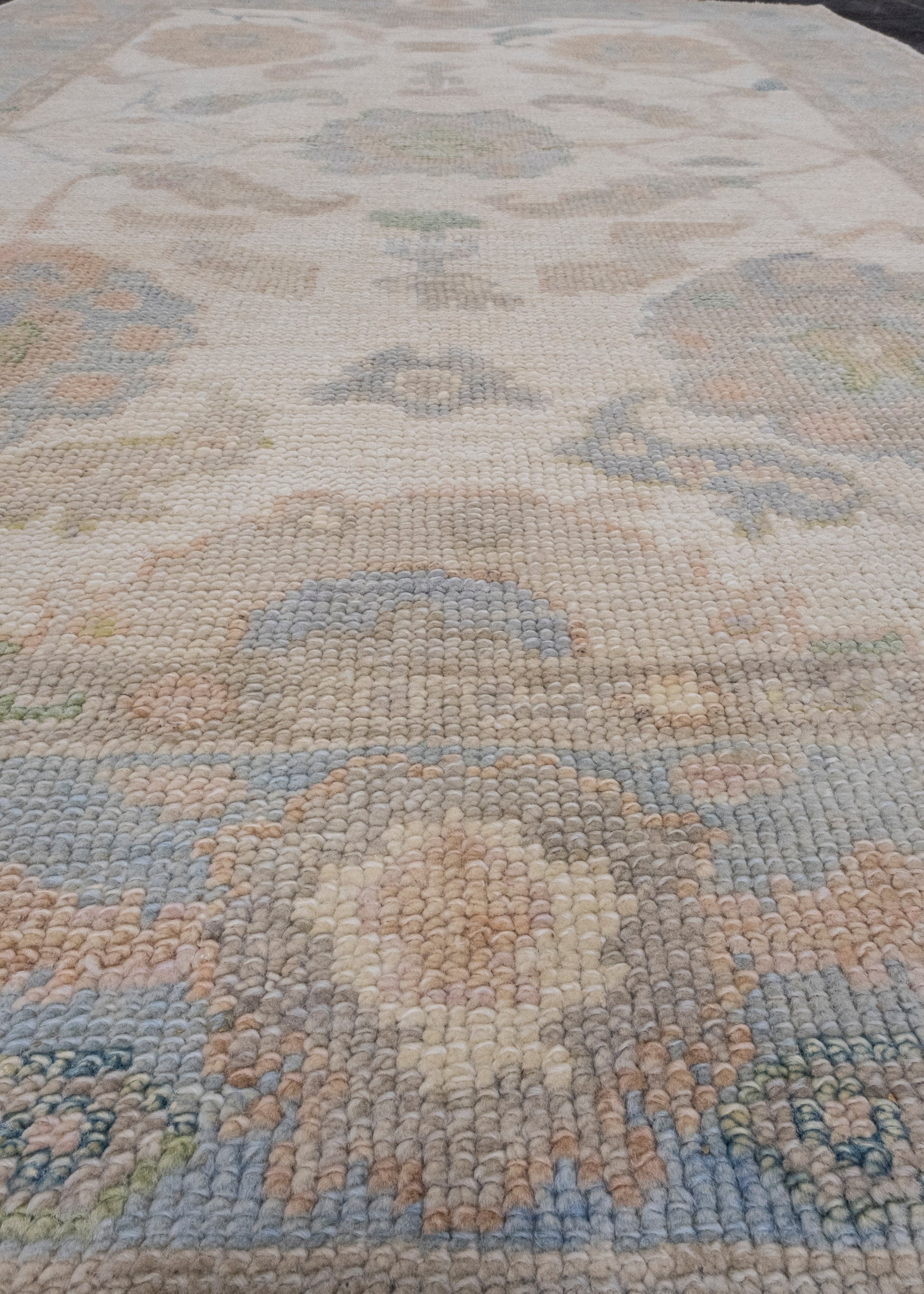 Turkish Oushak Rug 3'10" x 5'9" #16677