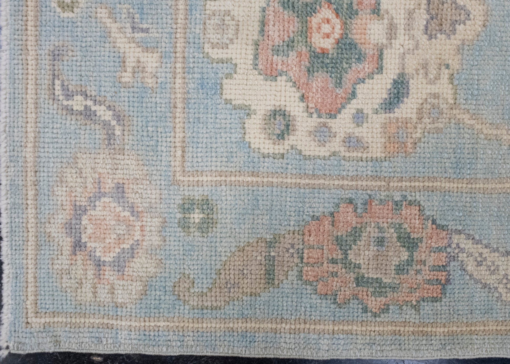 Turkish Oushak Rug 3'10" x 5'8" #16649
