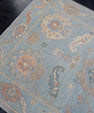 Turkish Oushak Rug 3'10" x 5'8" #16649