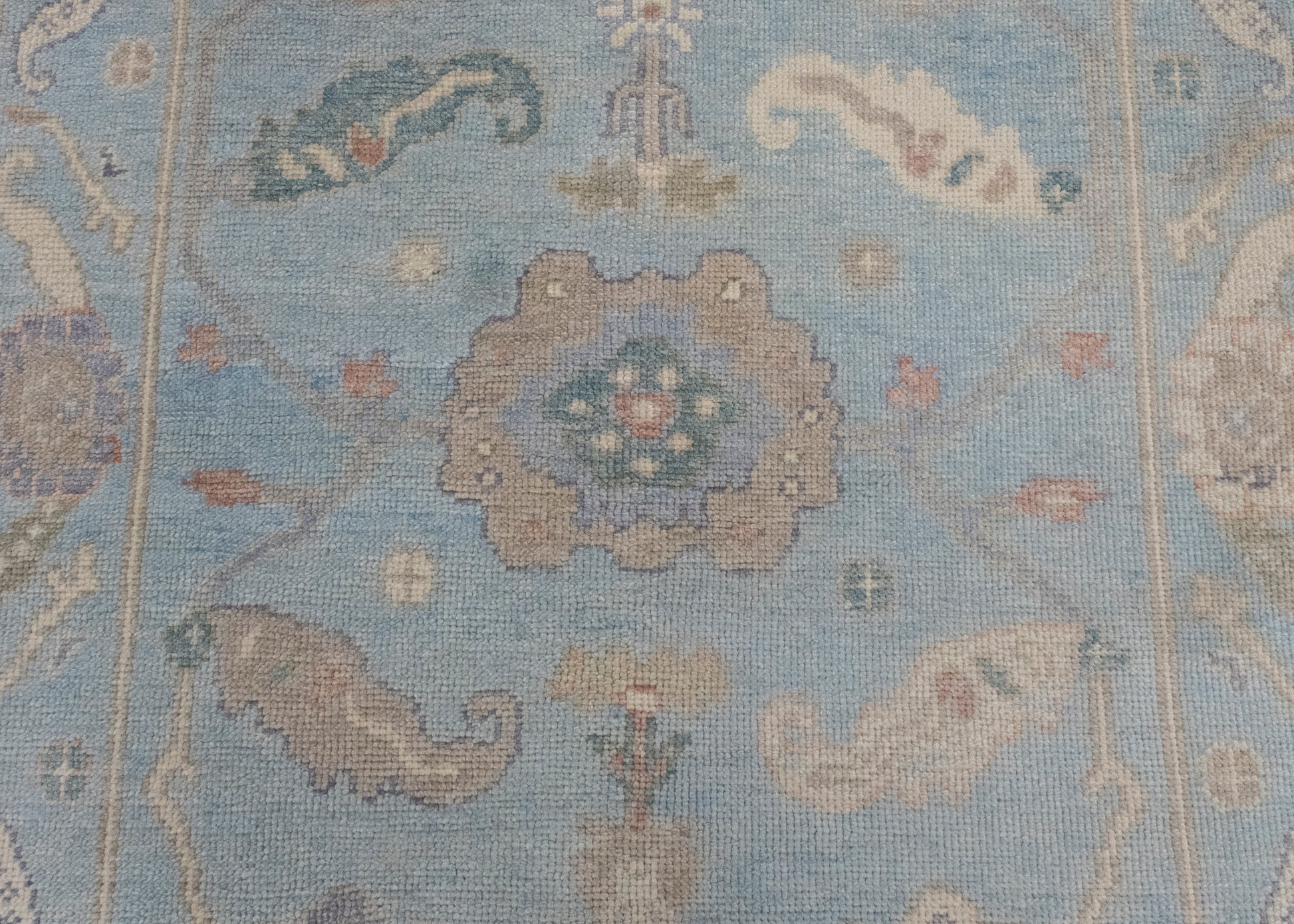 Turkish Oushak Rug 3'10" x 5'8" #16649
